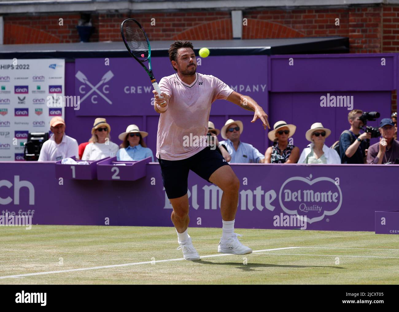 16th June 2022; Queens Club, West Kensington, London, England; Cinch