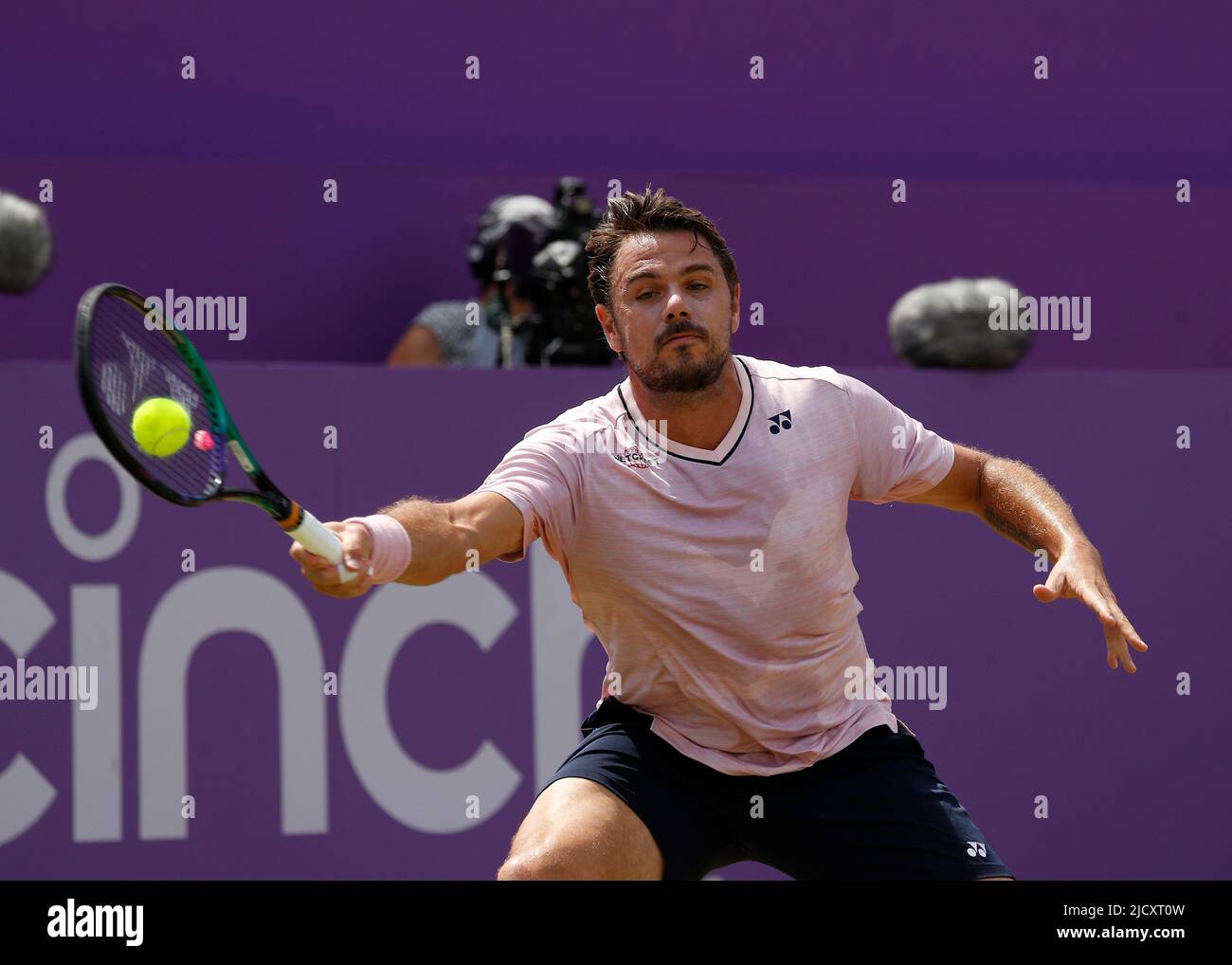 16th June 2022; Queens Club, West Kensington, London, England; Cinch