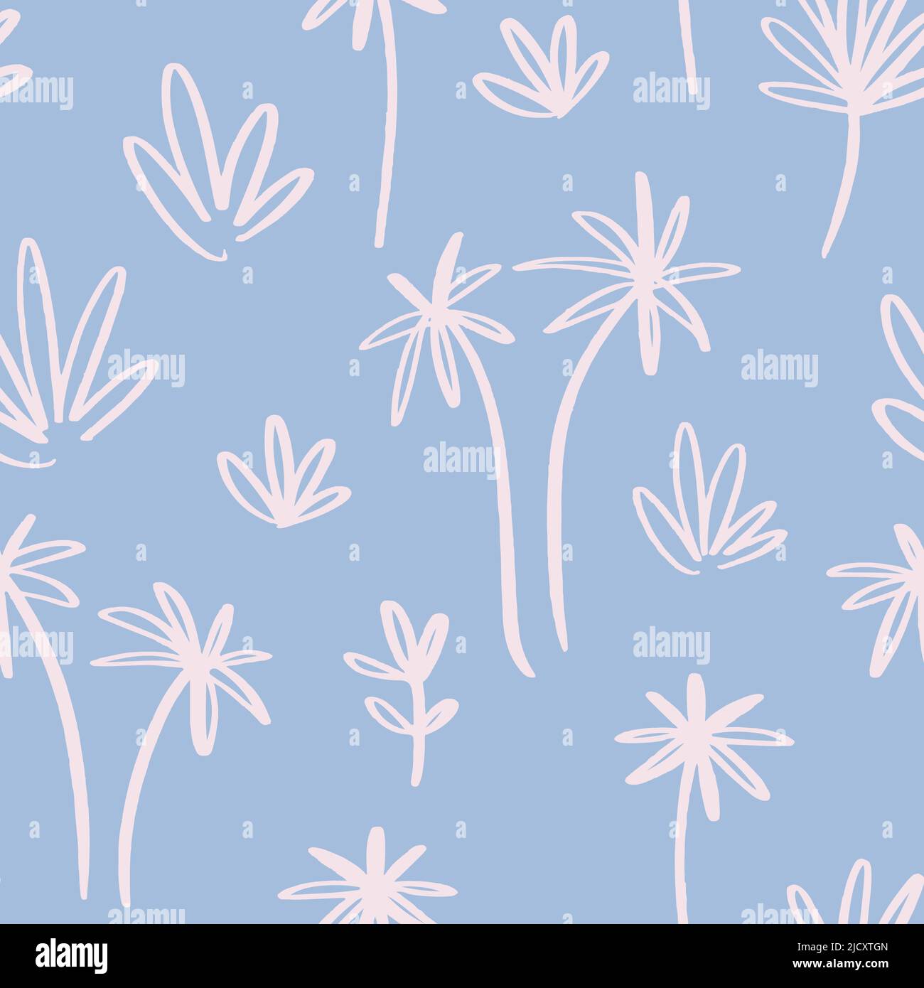 Palm tree silhouette on tropical Stock Vector Images - Alamy