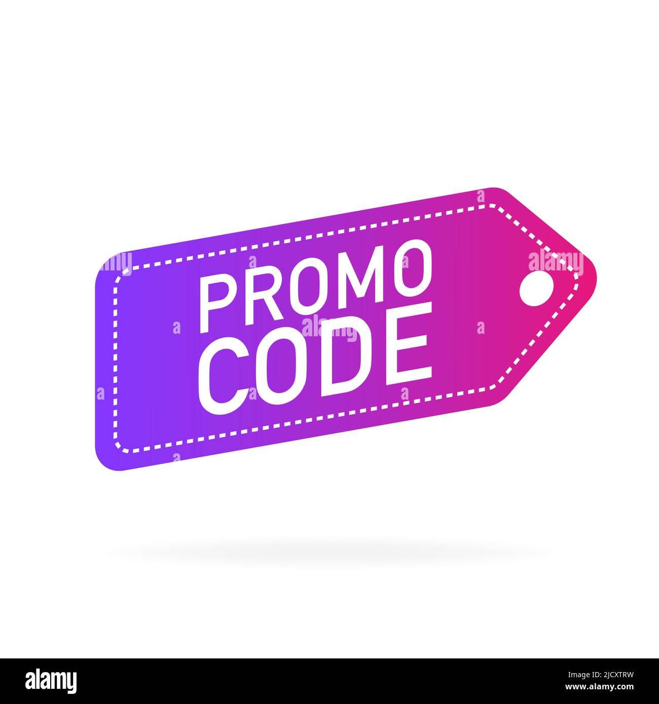 Promo Price Tag with colorful Bar Code Stock Vector Image & Art Alamy