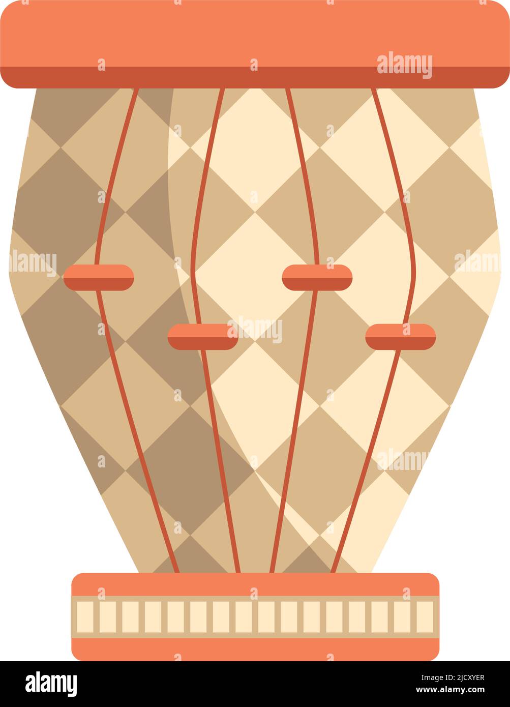 indian culture drum instrument icon Stock Vector Image & Art - Alamy