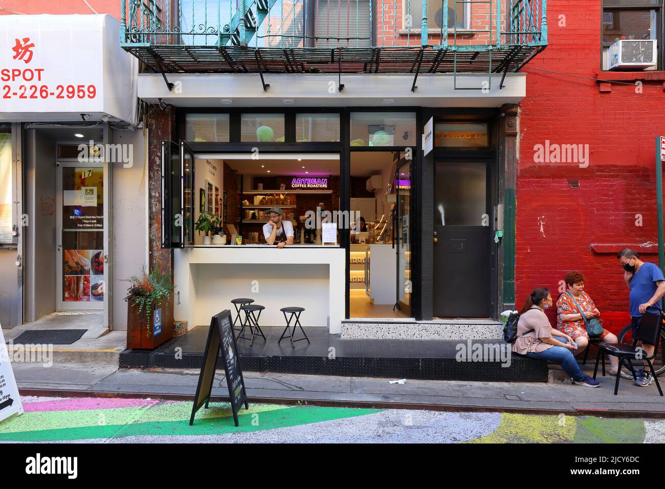 Artbean Coffee Roasters, 19 Doyers St, New York, NYC storefront photo