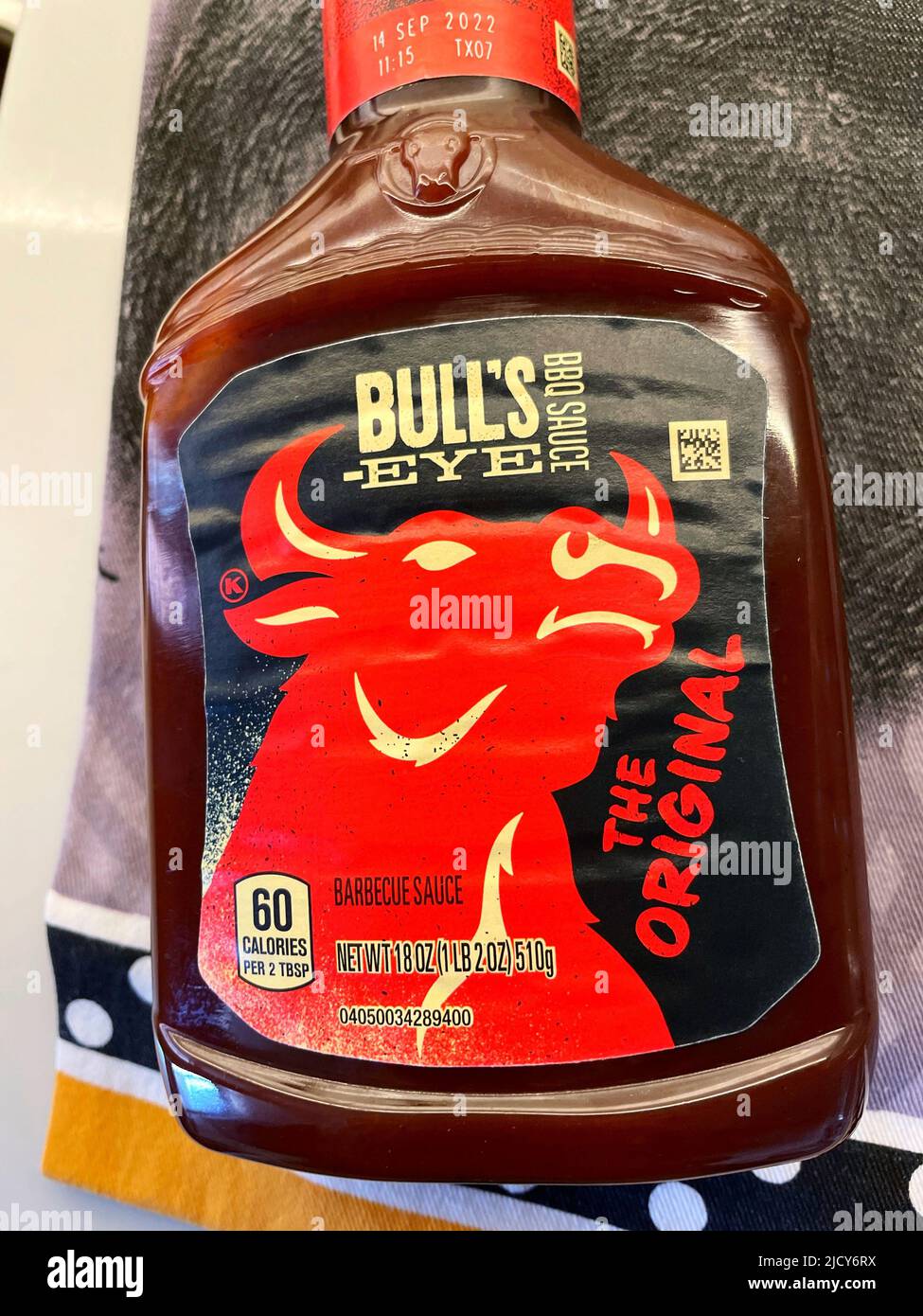 Bullseye BBQ Sauce is and American Classic , USA, 2022 Stock Photo