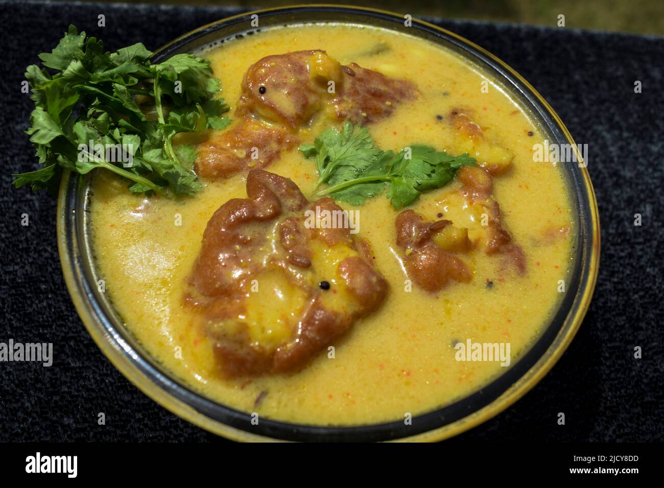 Kadhi pakoda or Kadhi pakora an Indian and pakistani food dish recipe