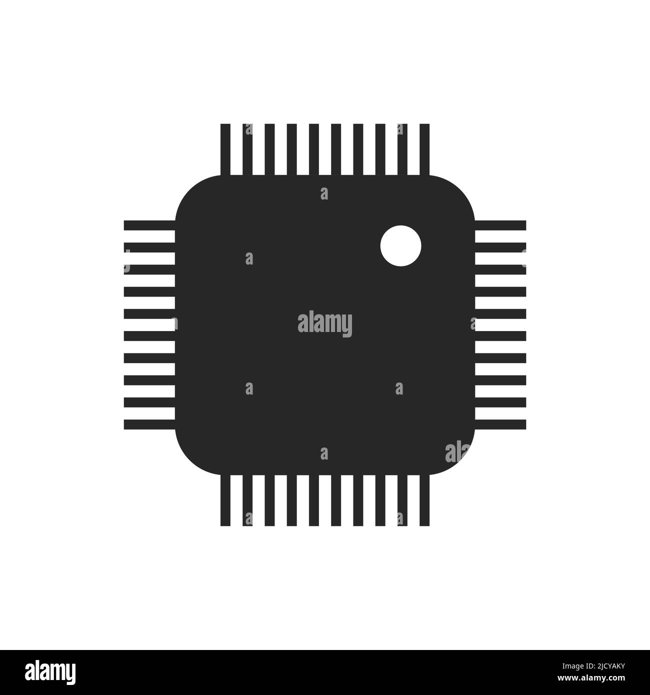 Cpu chip technology vector digital electronic. Computer processor