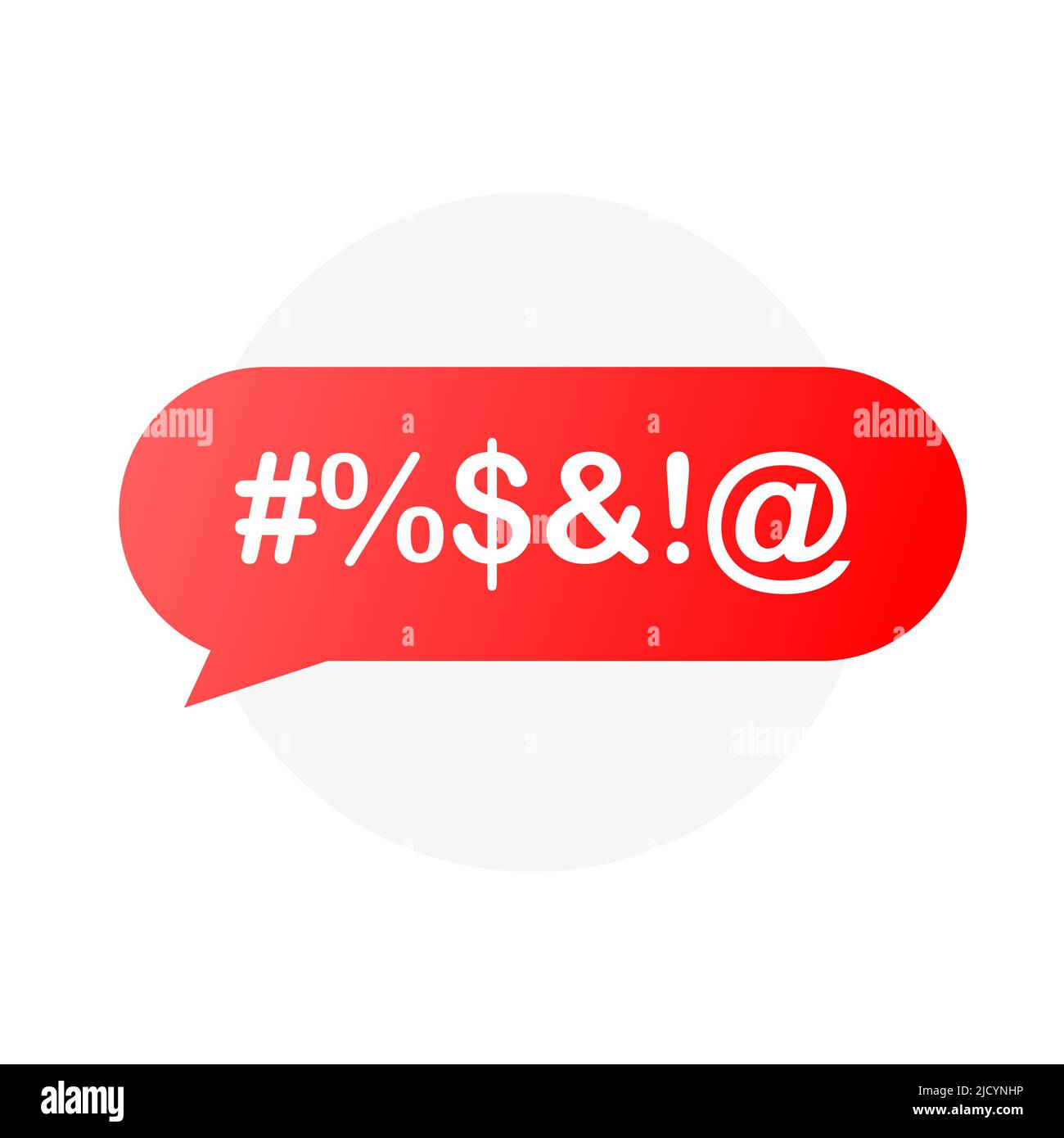 Shout speech bubble. Angry emotion business. Stock Vector