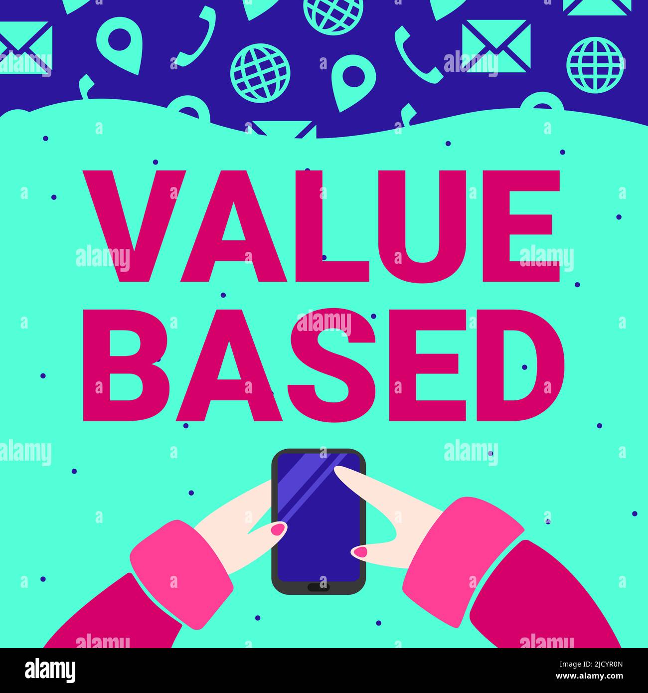 Inspiration showing sign Value Based, Concept meaning Considering the product worth in