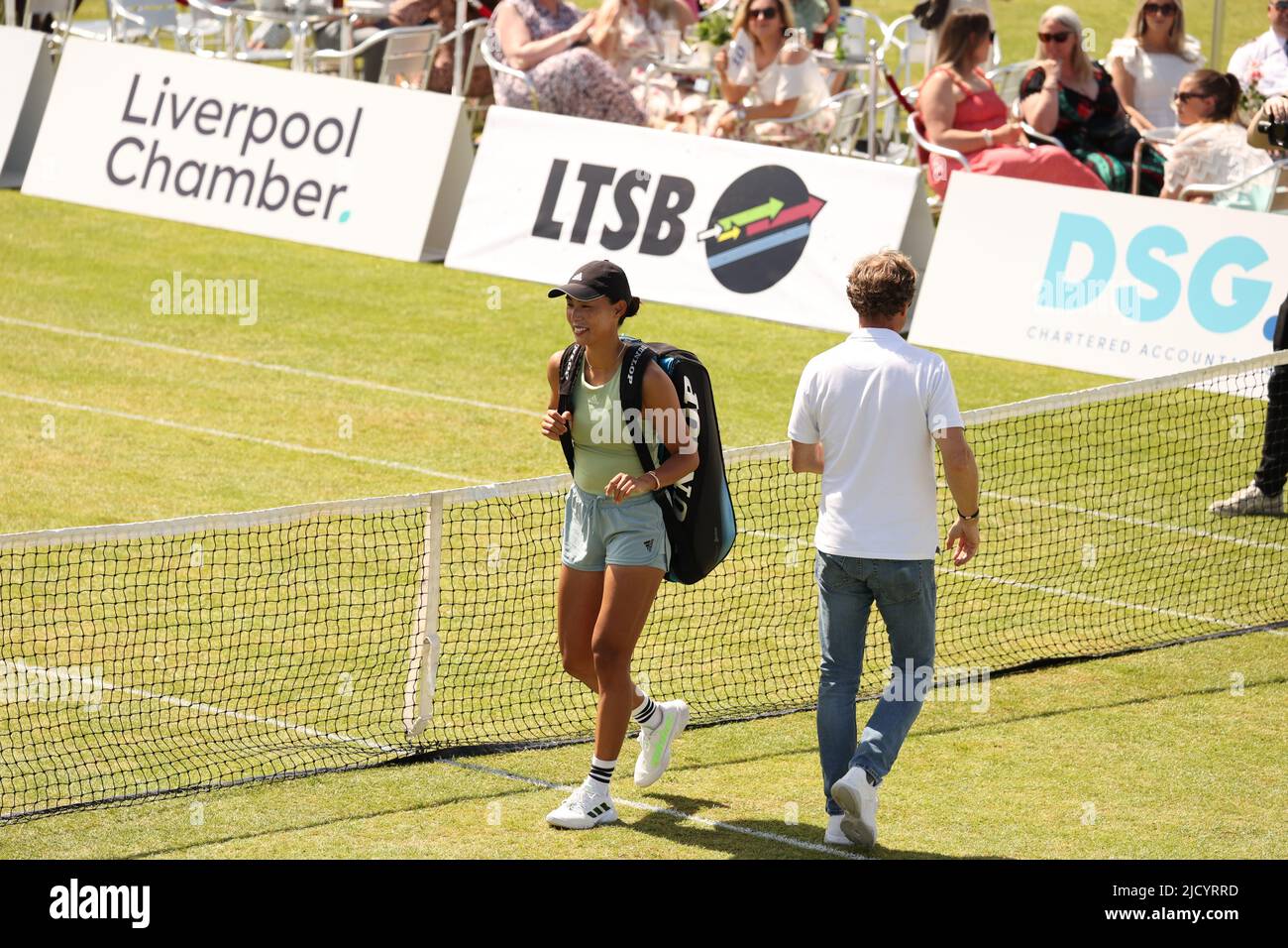 Liverpool tennis tournament Stock Photo Alamy