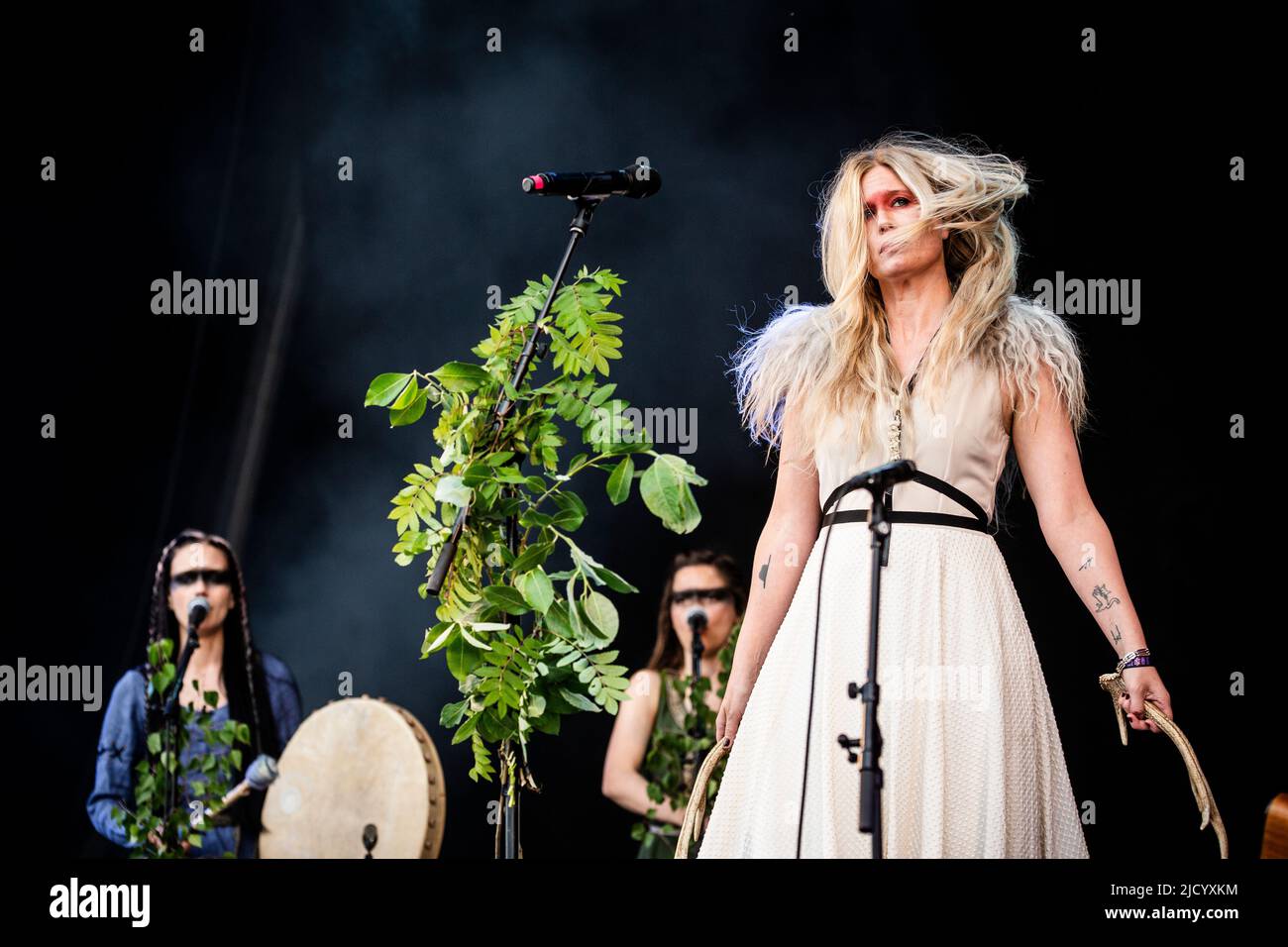 Copenhell Woman Copenhagen, Denmark. 16th June, 2022. The Danish one-woman black metal ...