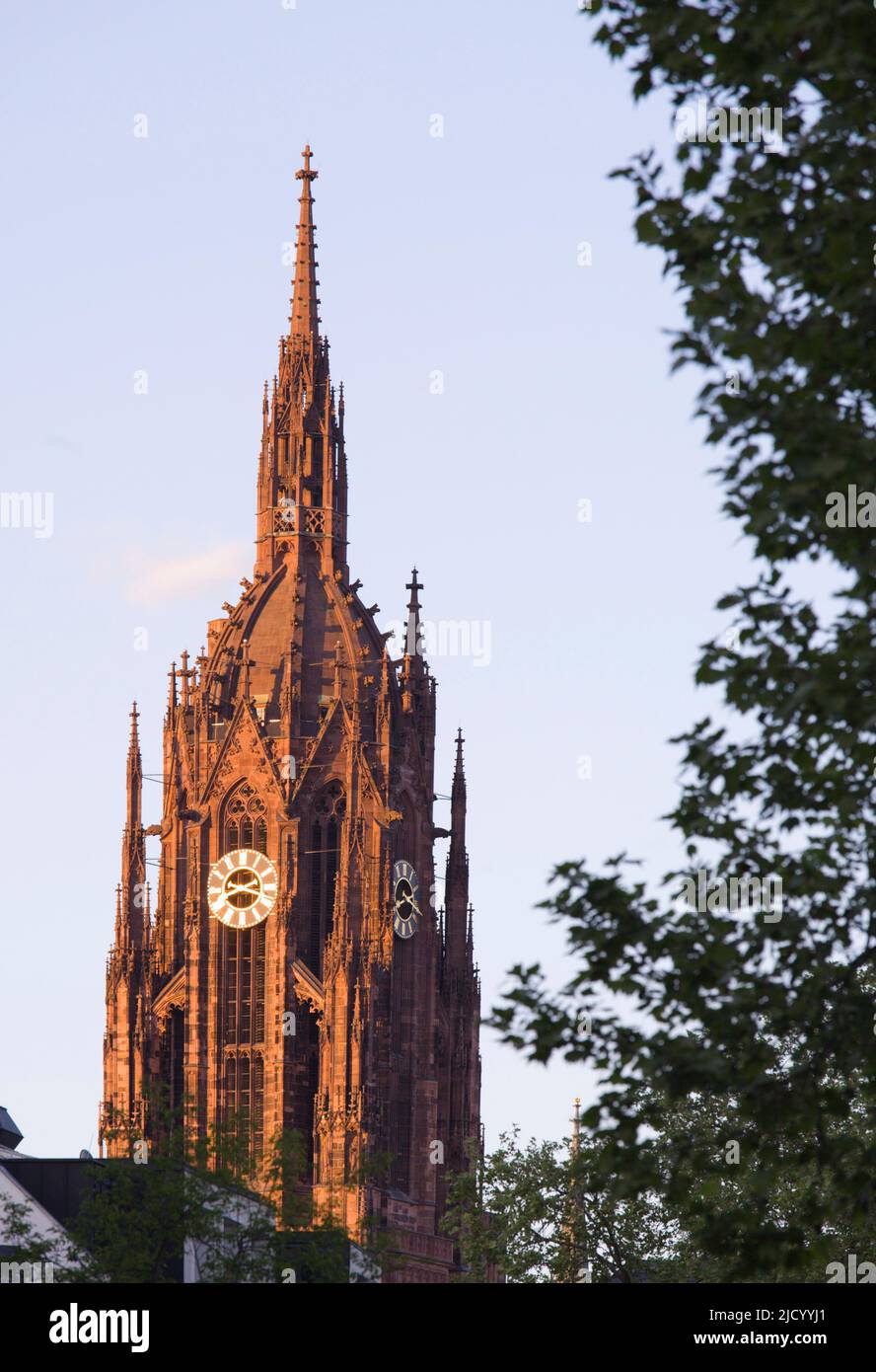 Germany, Hesse, Frankfurt am Main, dom, cathedral, Stock Photo
