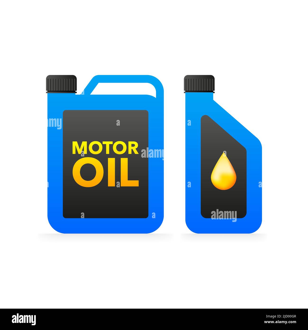 Motor oil, great design for any purposes. Flat design. Vector