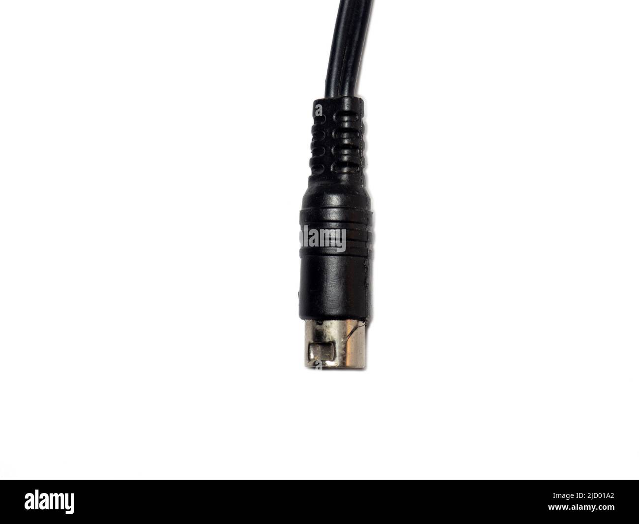 RCA connector. The wire is a tulip. Audio and video wire. Composite