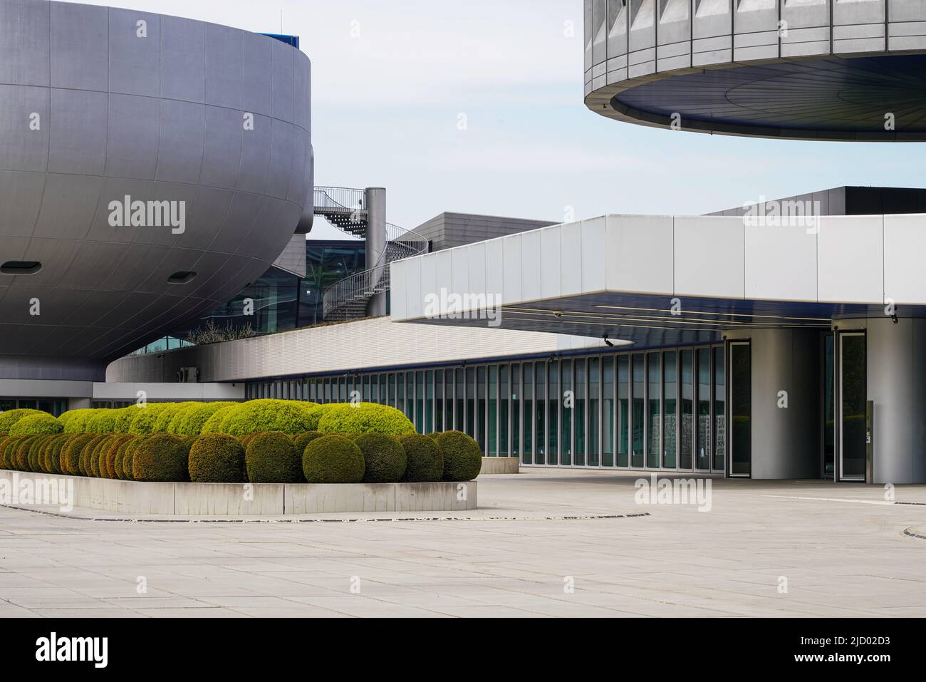 BMW headquarters, Munich, Germany, 22.4.22 Stock Photo