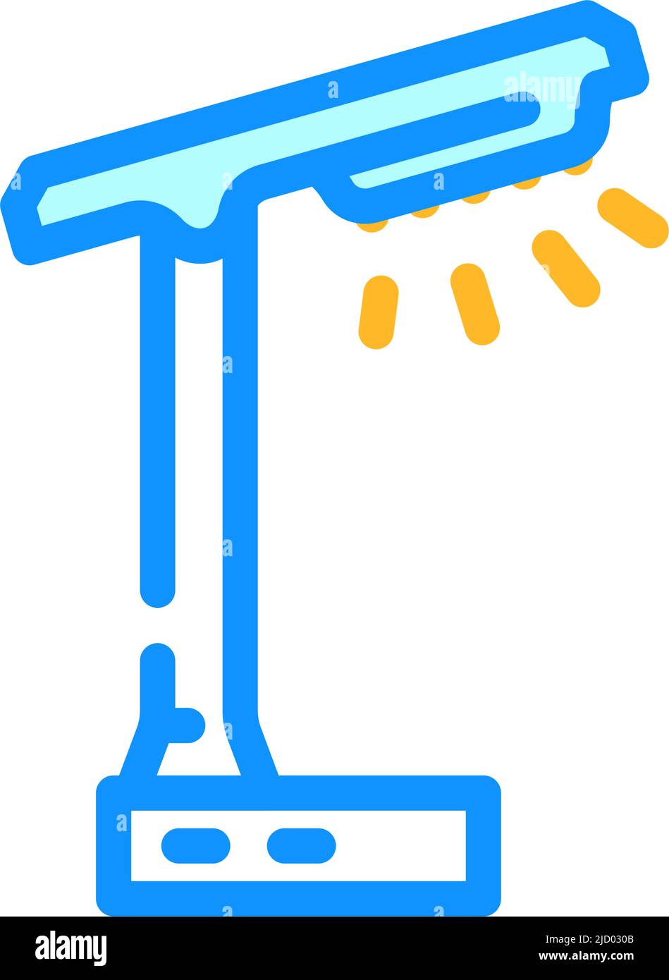 led lamp color icon vector illustration Stock Vector Image & Art - Alamy