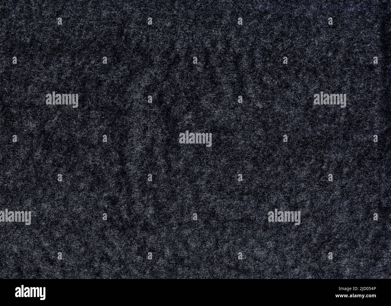 High detail large image of rough, uncoated, black, gray paper texture background scan grunge wallpaper pronounced fiber grain and particles distinguis Stock Photo