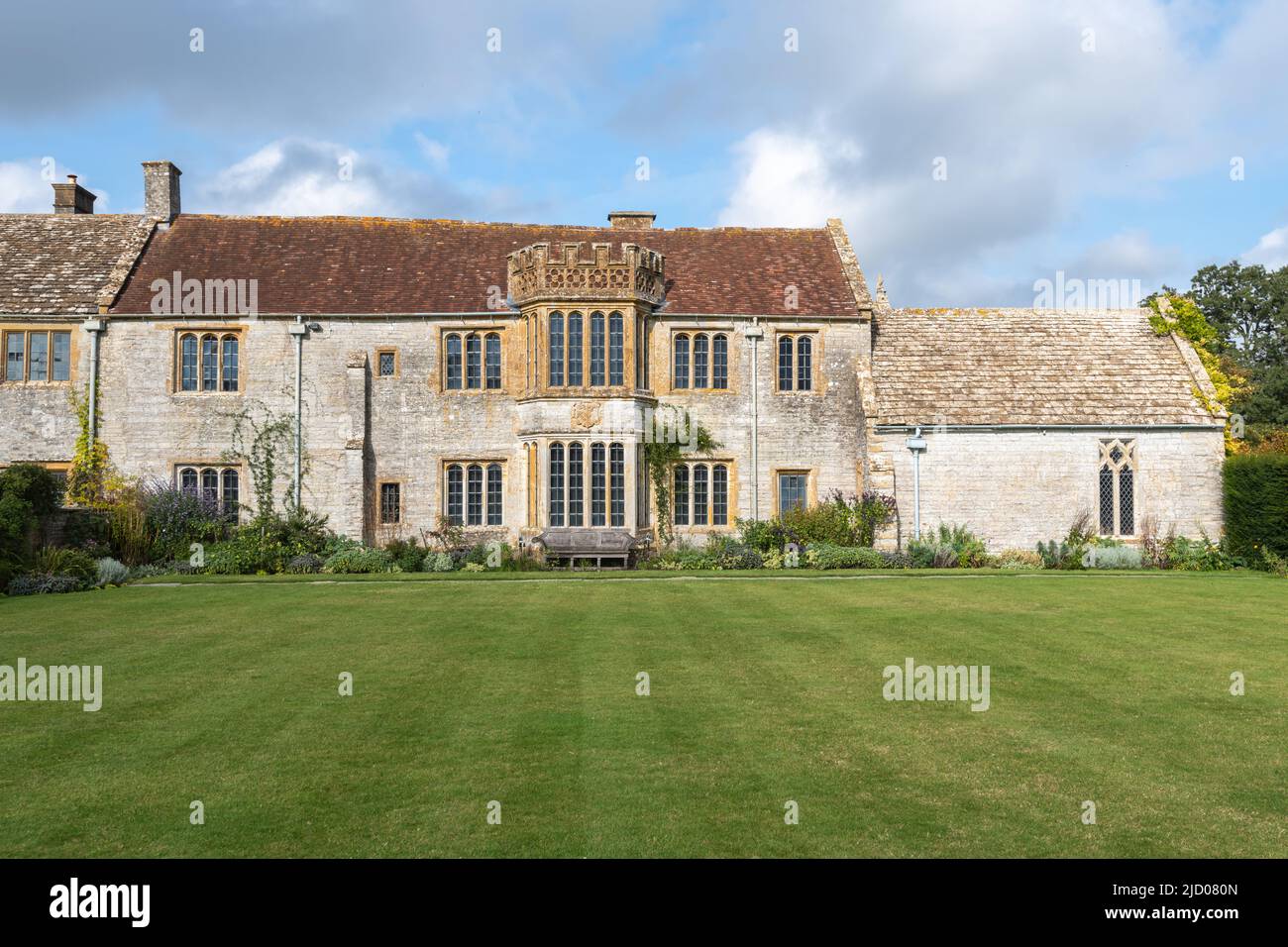 Charlton Mackrell.Somerset.United Kingdom.October 16th 2021.Lytes Cary manor house in Somerset