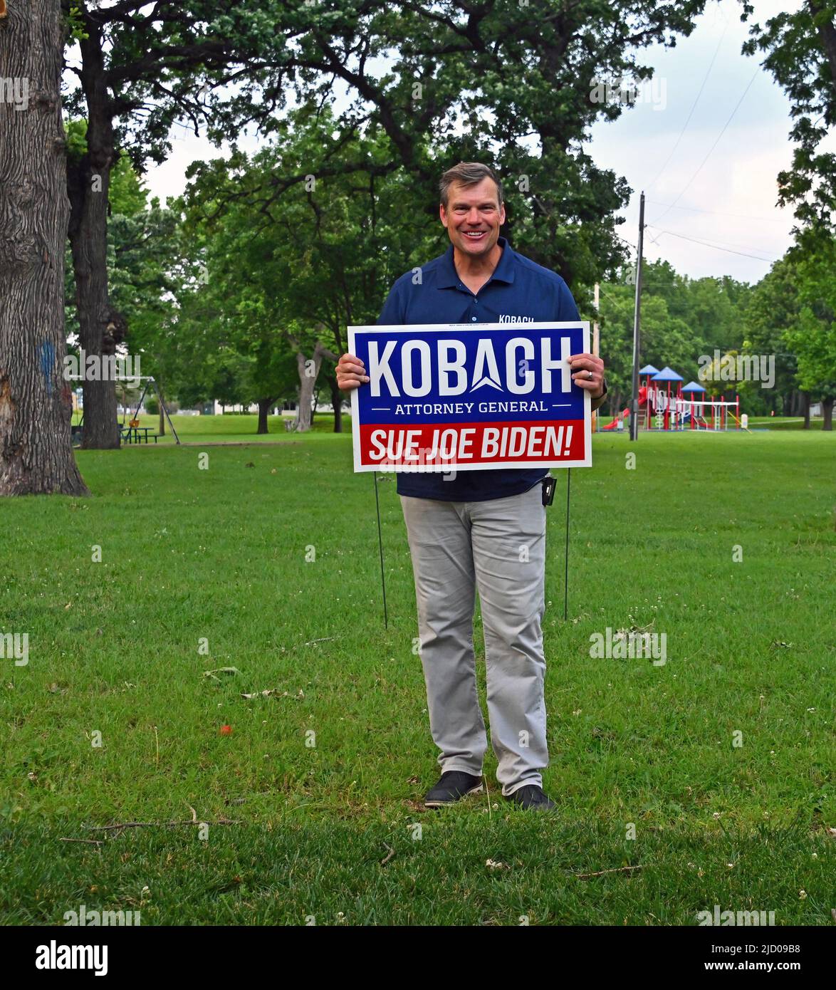 EL DORADO, KANSAS JUNE 15 Former Kansas Secretary of State Kris