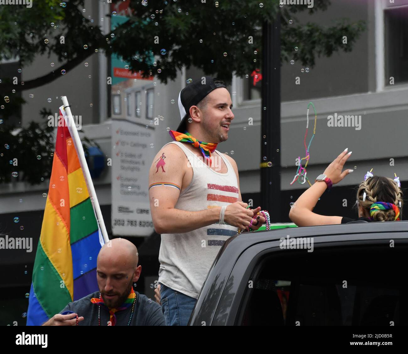 The 2022 ViiV Healthcare Pride Parade Takes Place In Washington, USA ...