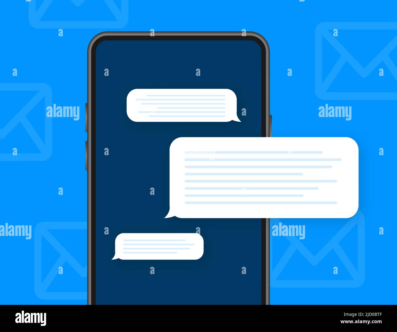 Icon with blue mobile ui and ux design on red background for web design ...