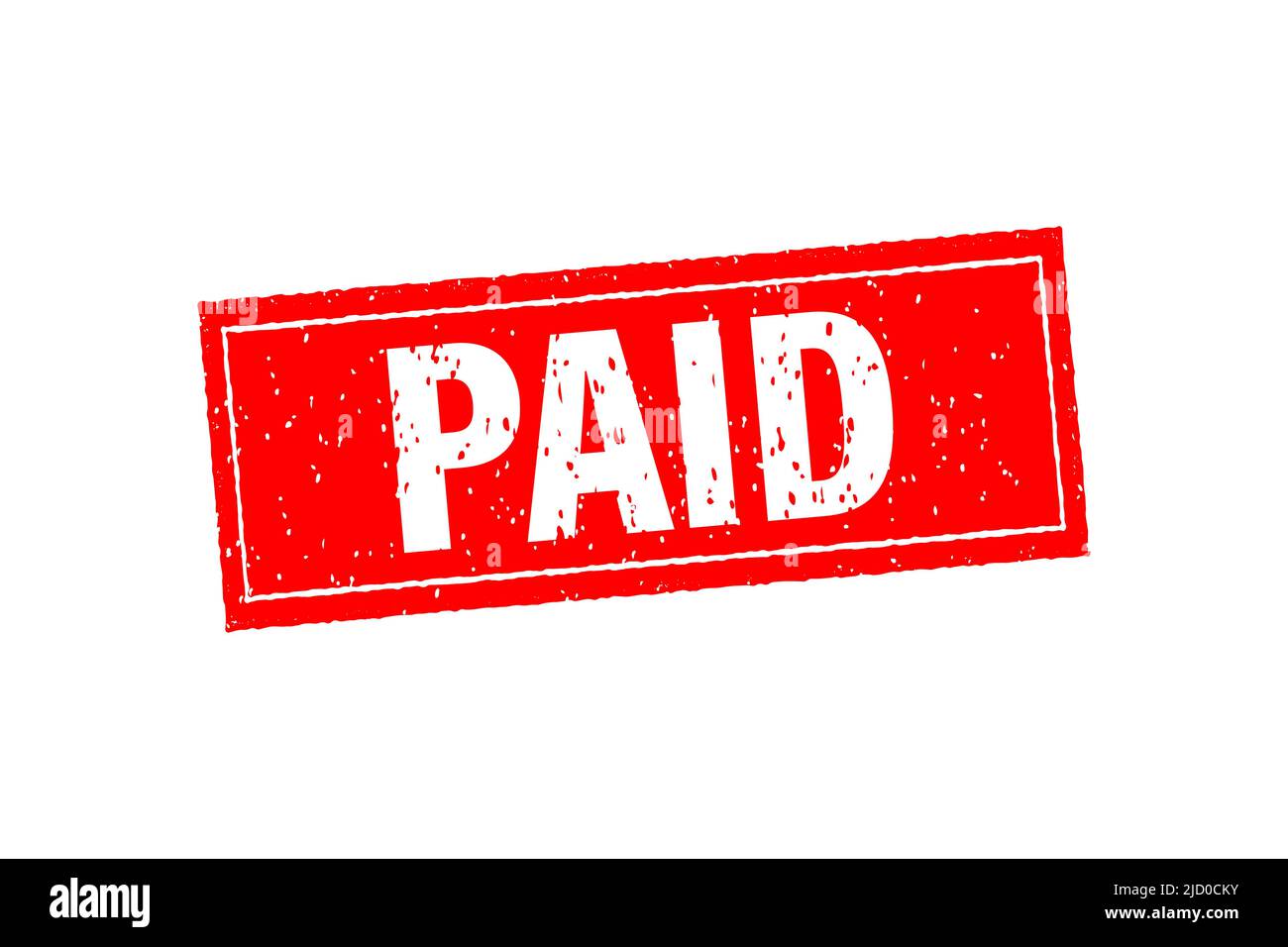 Paid stamp hi-res stock photography and images - Alamy