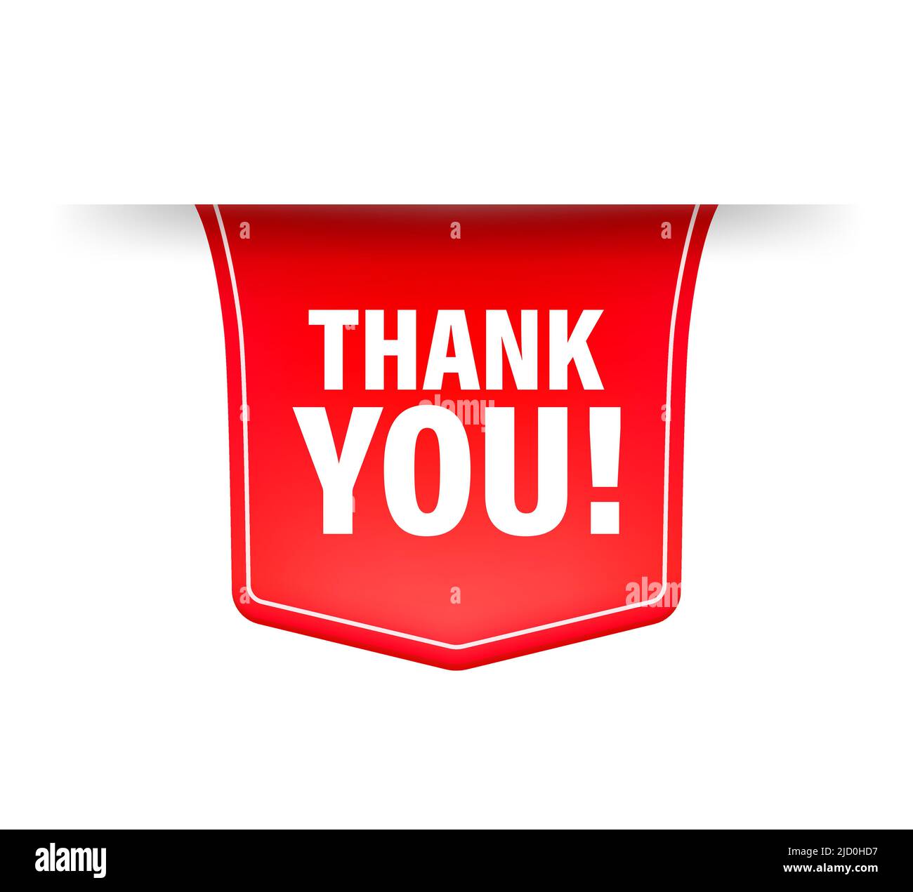 Vector illustration of red thank you stamp on white background Stock Vector  Image & Art - Alamy