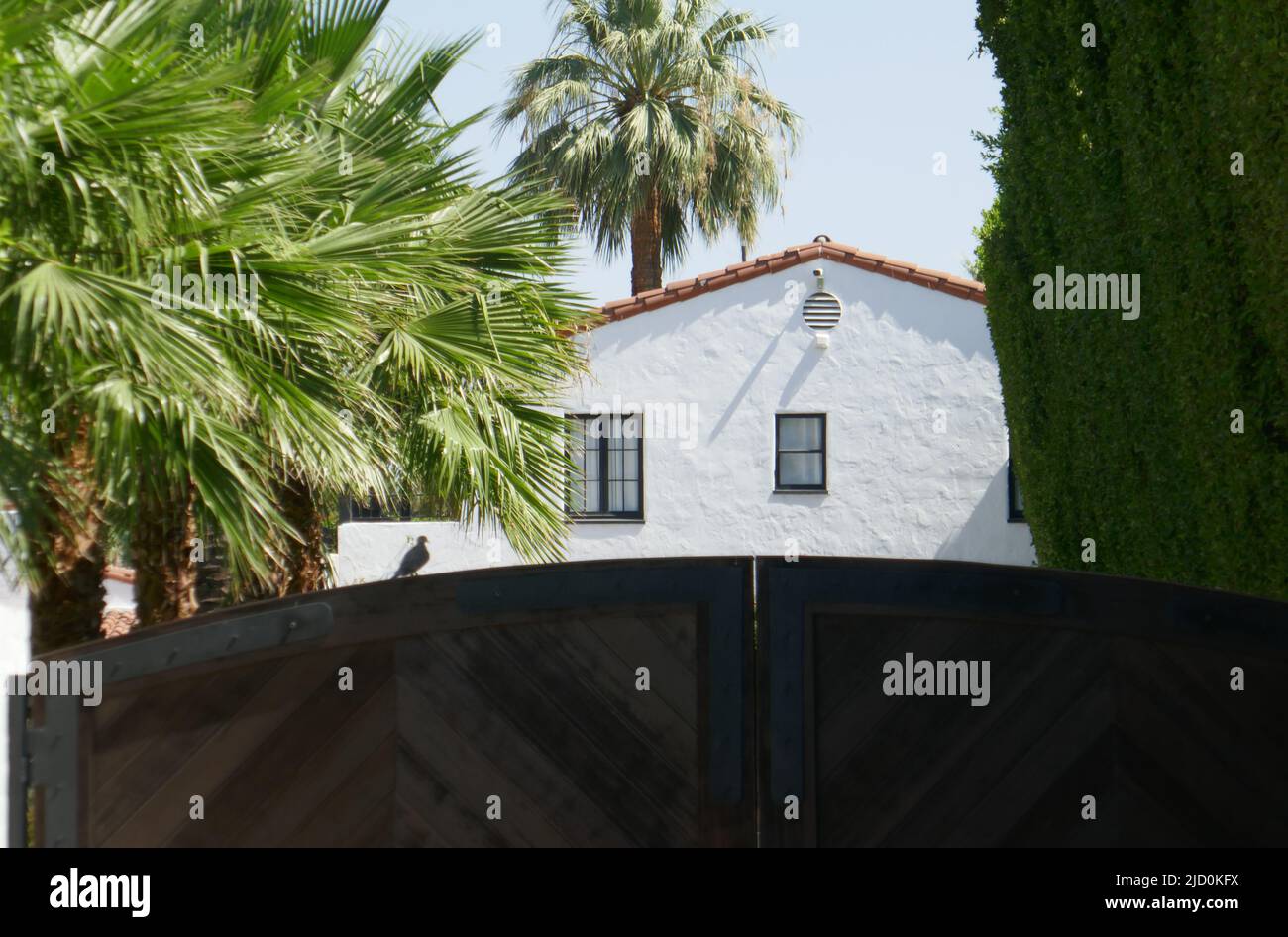 Getty Images Gallery - Marilyn Monroe at her home in Palm Springs,  California, during a photo shoot with Baron in 1954. Continuing our  #Modernismweek appreciation, our next Palm Springs stop is the