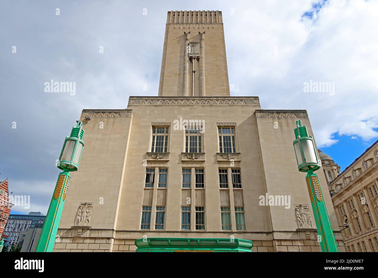 Historic Mersey Tunnel exhaust, Pier Head Liverpool, Merseyside, England, UK, L3 1HN Stock Photo