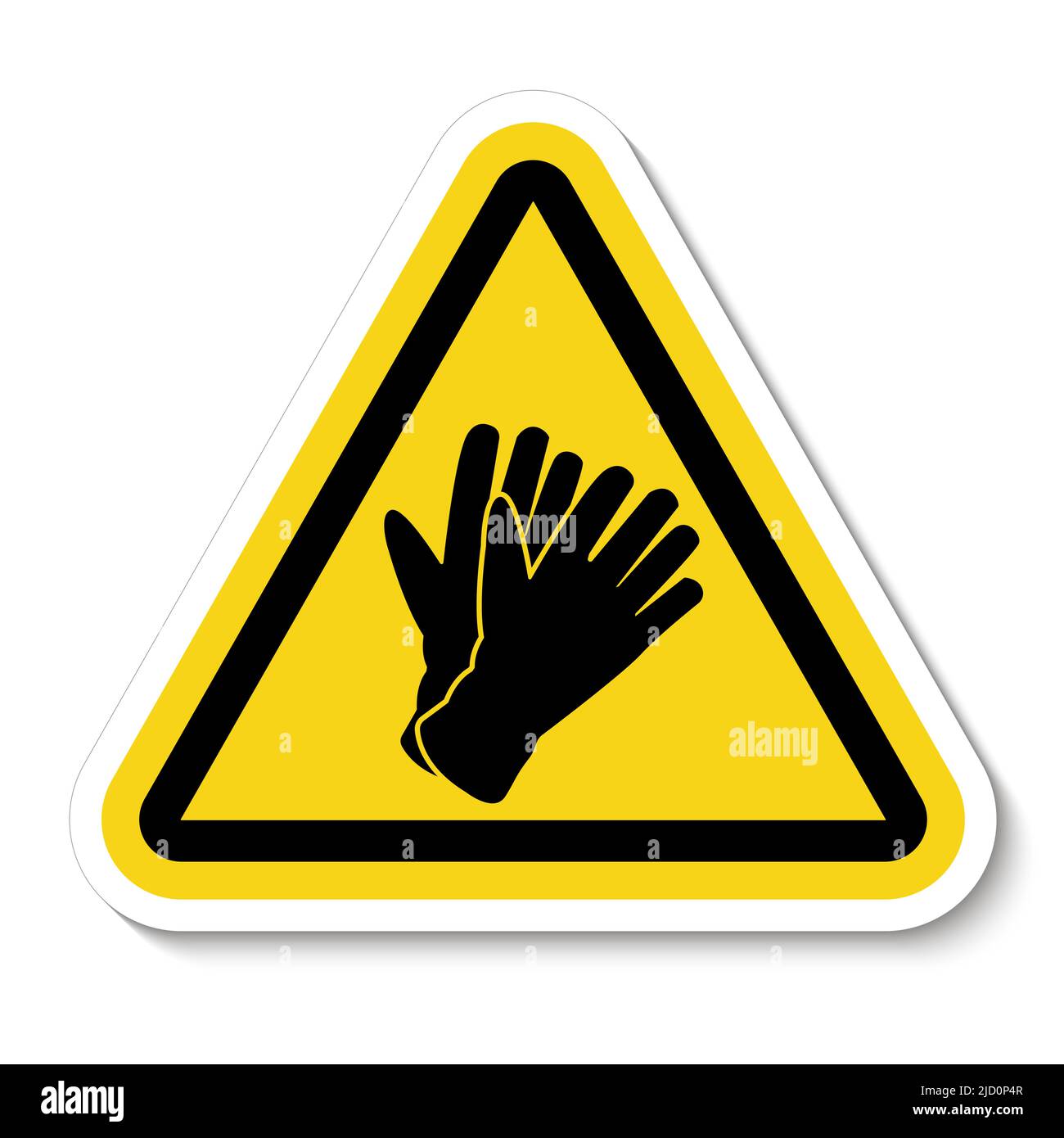 Do not wear gloves,Please take off the gloves Stock Vector Image & Art