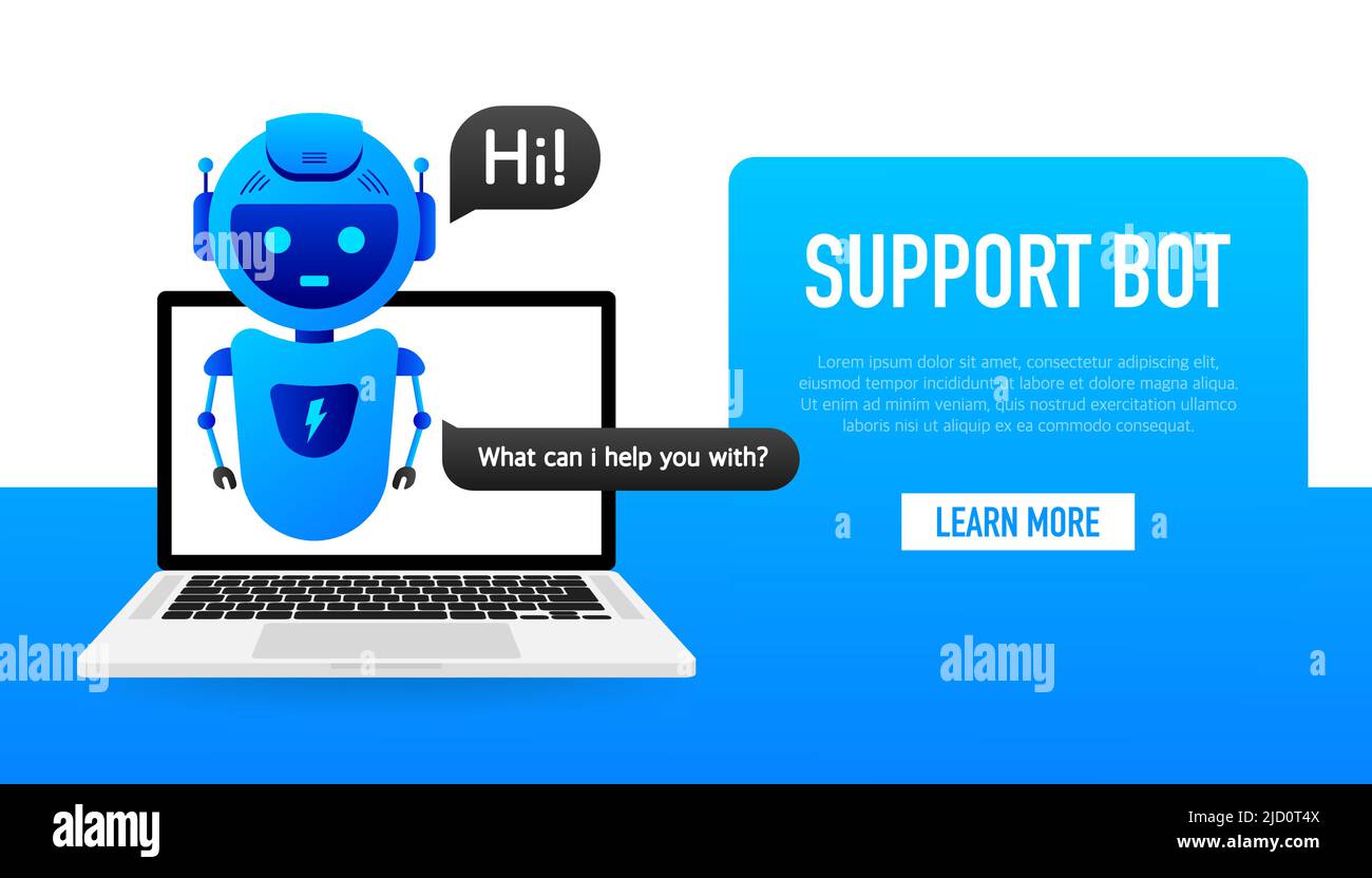 Chatbot icon concept, chat bot or chatterbot. Robot Virtual Assistance