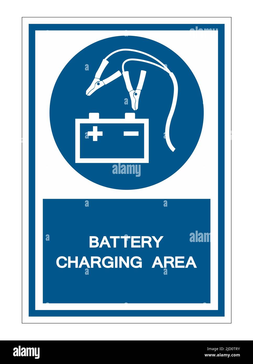 Battery Charging Area Symbol Sign Isolate on White Background,Vector