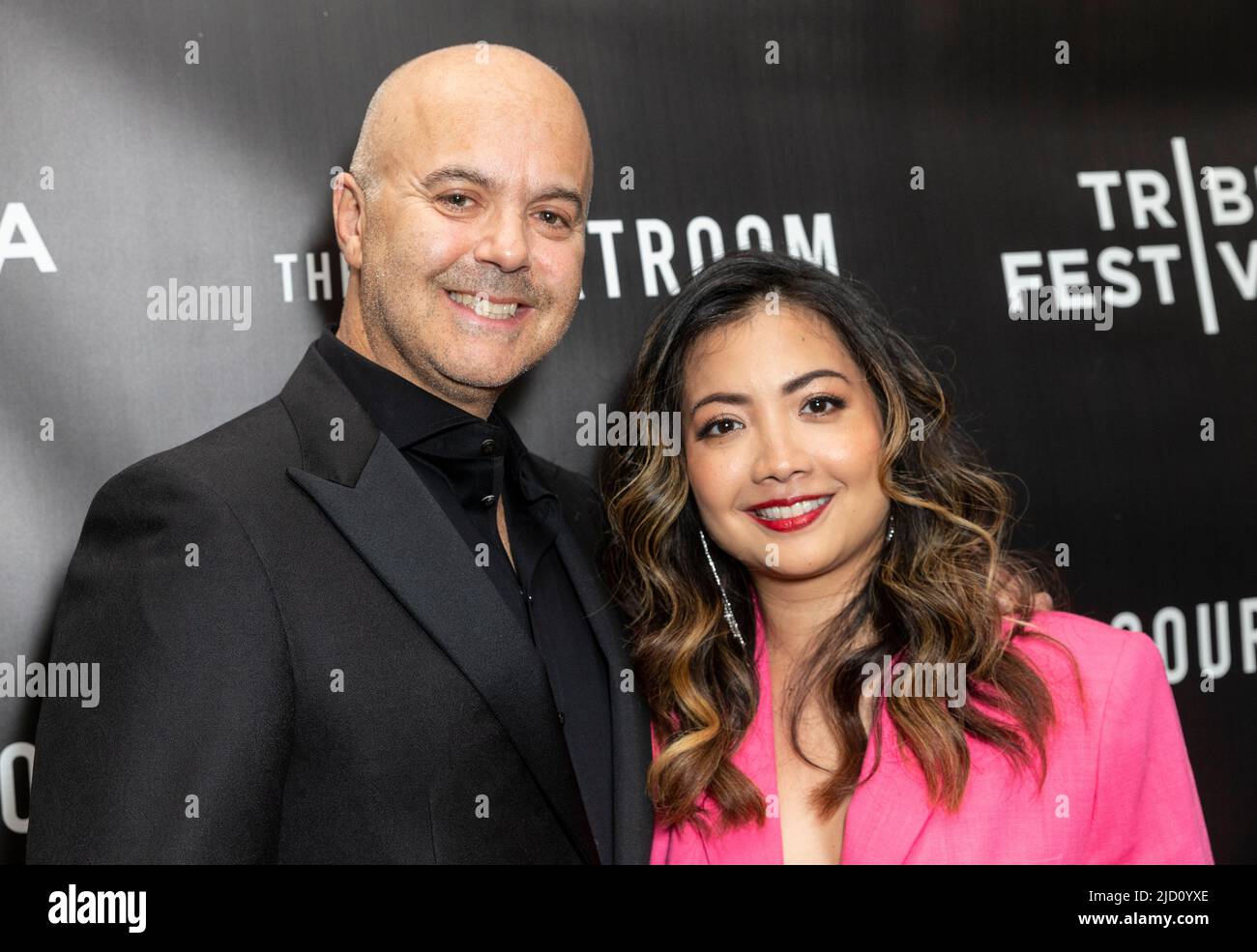 New York, NY - June 16, 2022: Richard Hanus and Kristin Villanueva