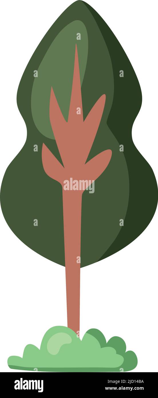 pine tree plant nature icon Stock Vector Image & Art - Alamy