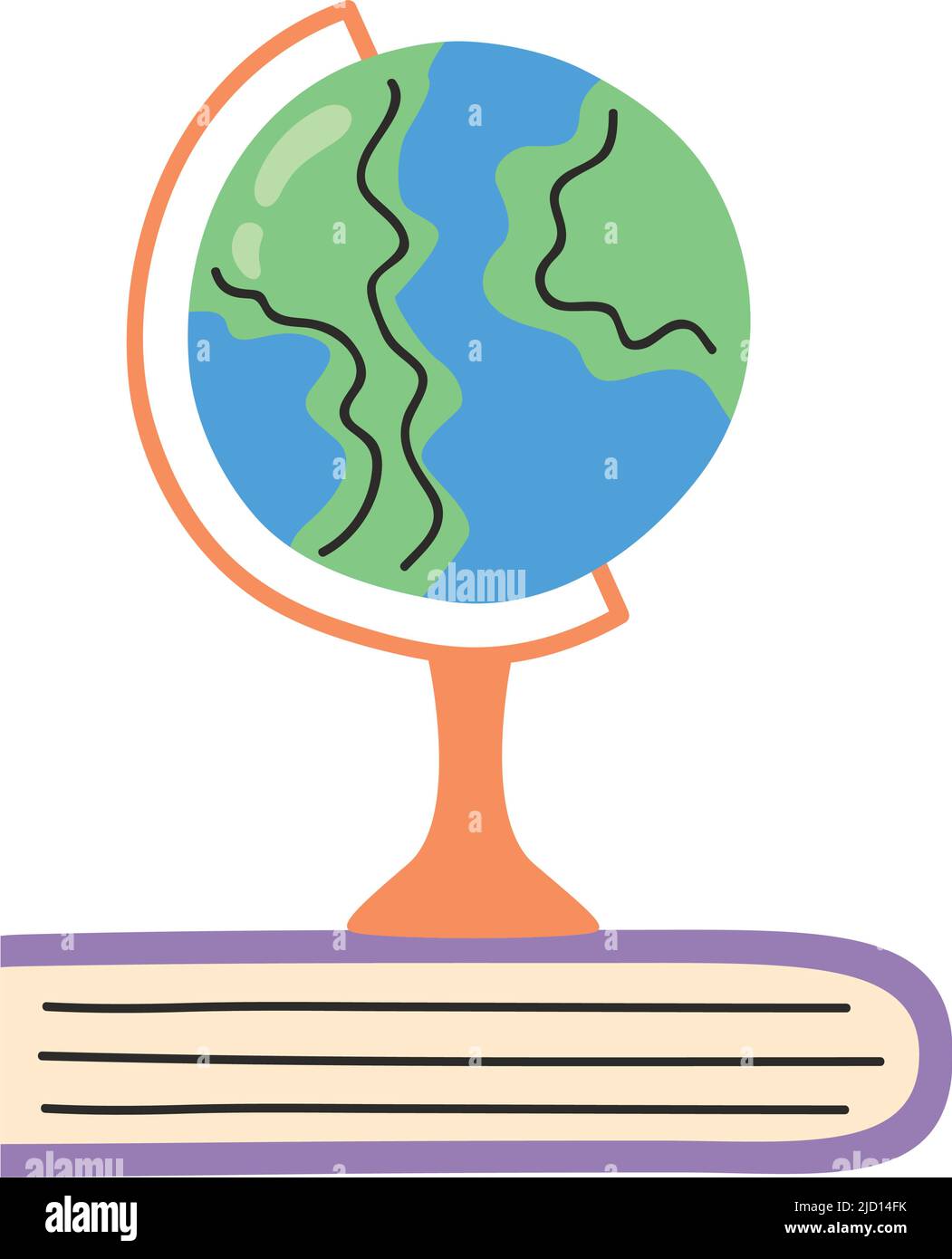 earth map in book icon Stock Vector Image & Art - Alamy