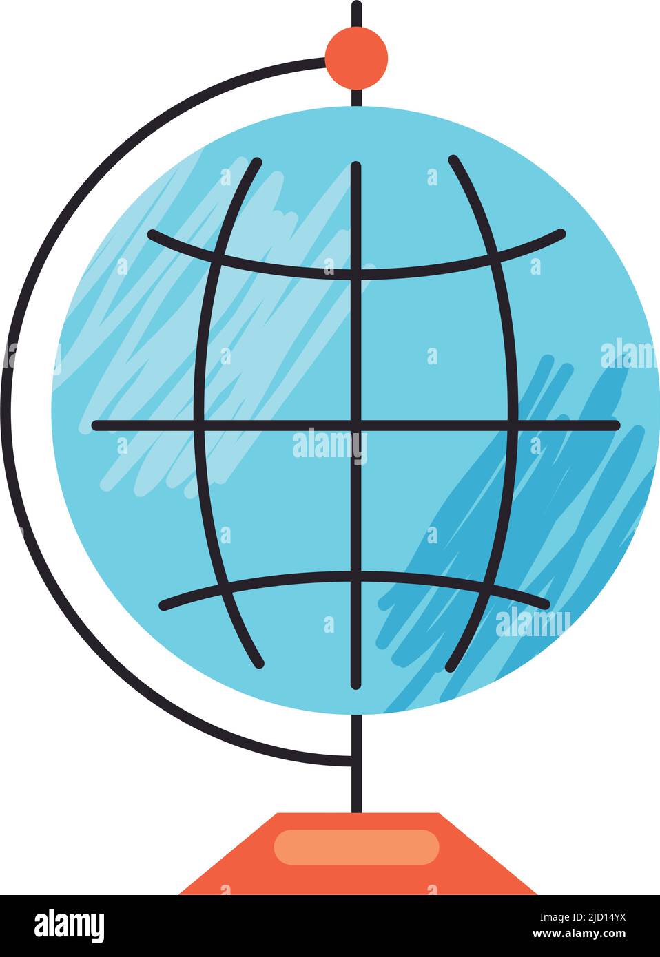 sphere world map school supply Stock Vector Image & Art - Alamy