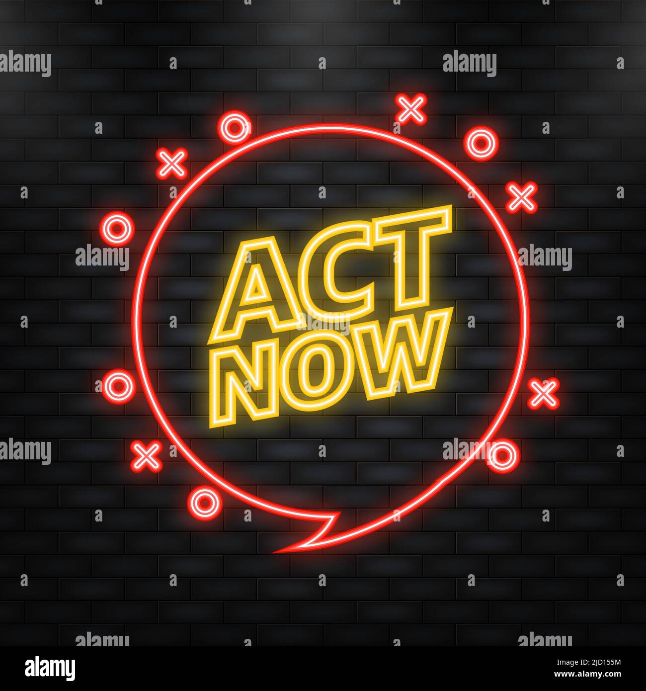 Neon Icon. Red button on white backdrop. Call business icon. Vector web ...