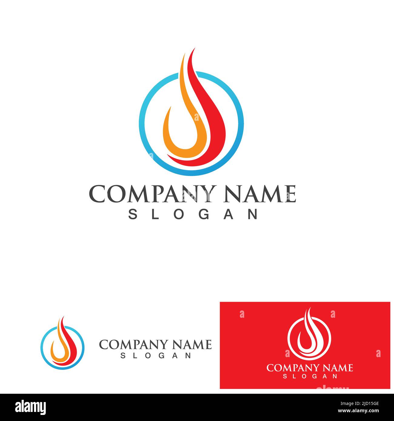 Fire Logo Template Flame Clipart Symbol Icon Vector Stock Vector Image ...