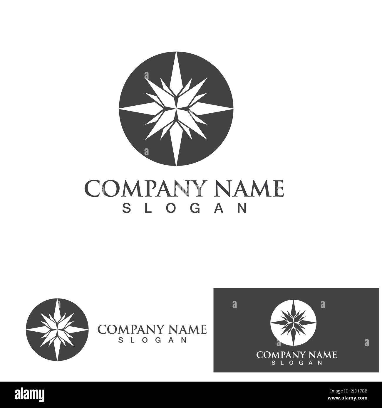 compas icon.flat illustration of compas-vector icon compas sign symbol ...