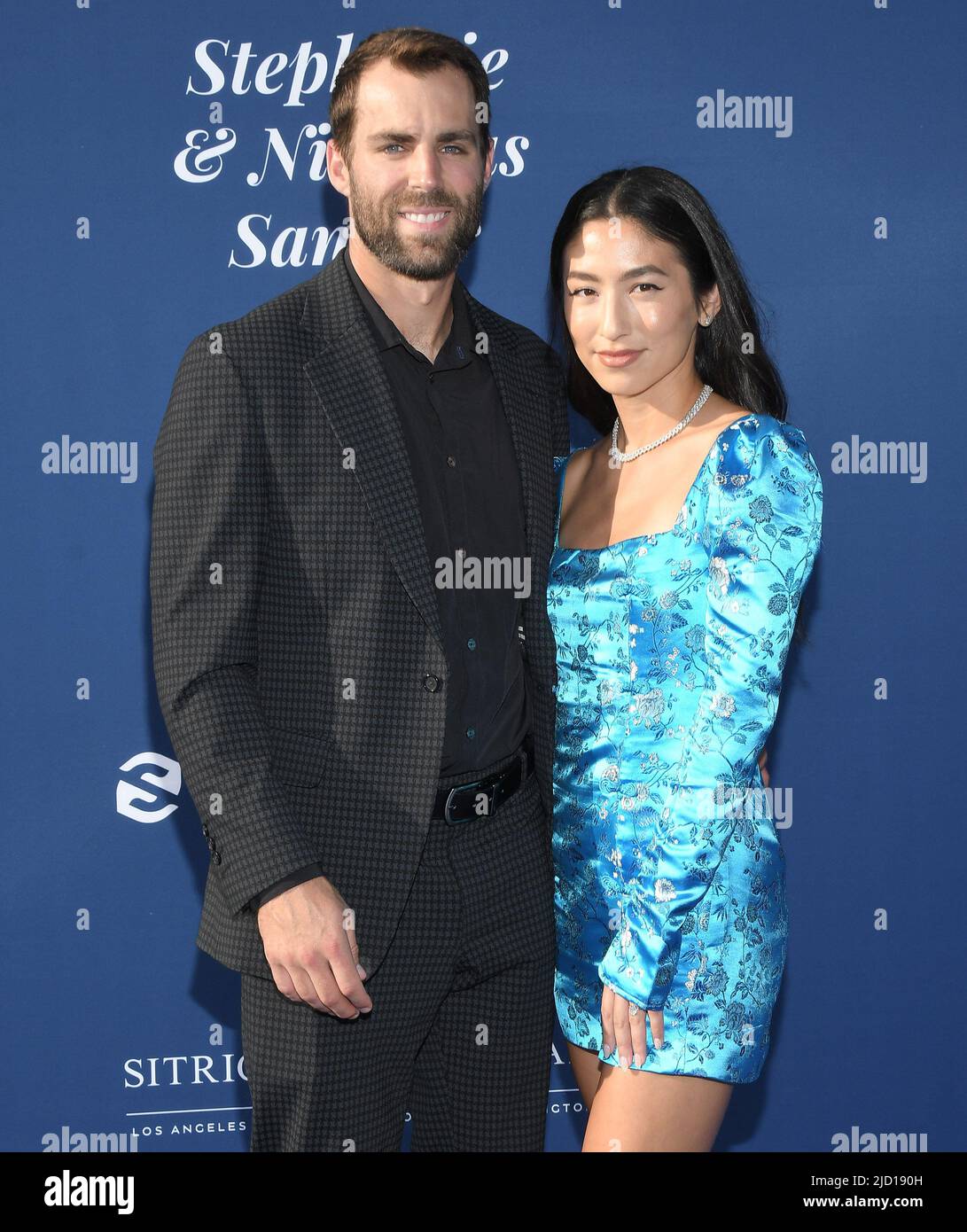 Los Angeles, USA. 22nd June, 2023. Chris Taylor and Mary Taylor attend the  arrivals of the 2023 Blue Diamond Gala at Dodger Stadium in Los Angeles, CA  on June 22, 2023. (Photo