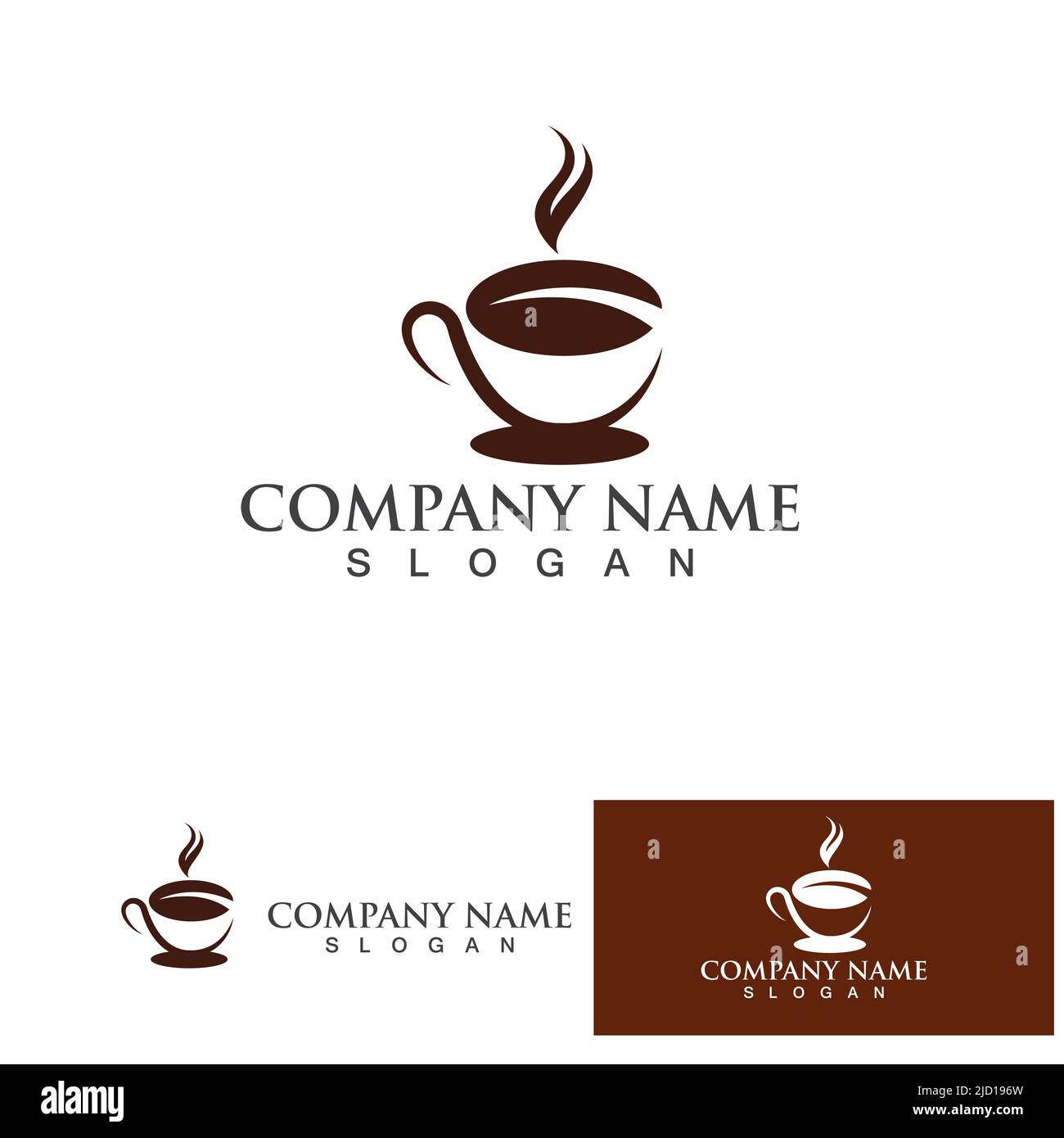coffee bean icon vector illustration template Stock Vector Image & Art ...