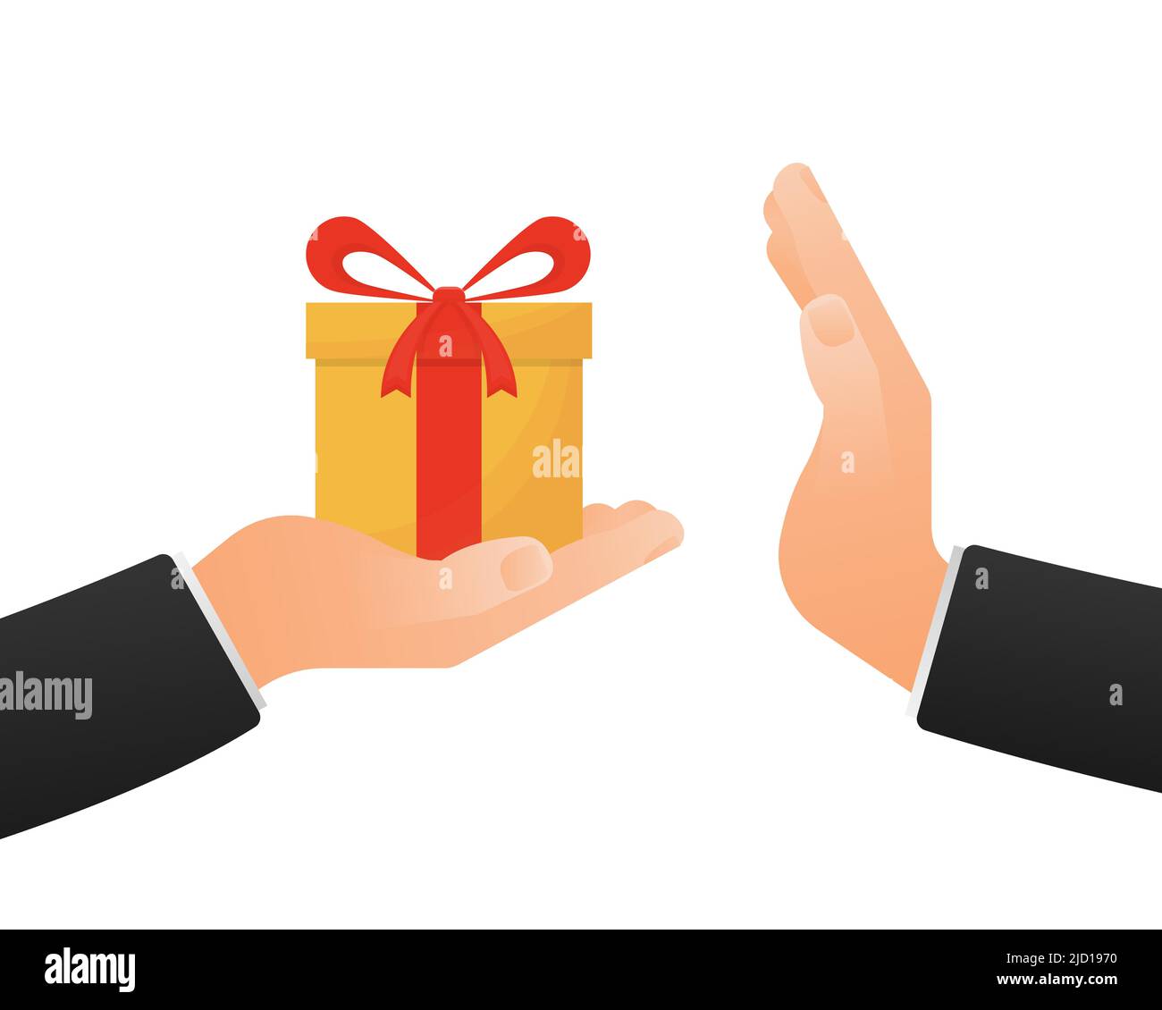 No bribe, great design for any purposes. Isometric business concept ...