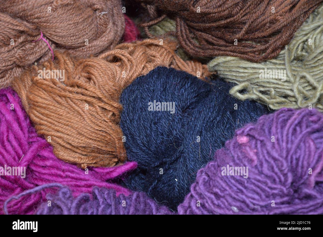 Colorful wool for knitting Stock Photo Alamy