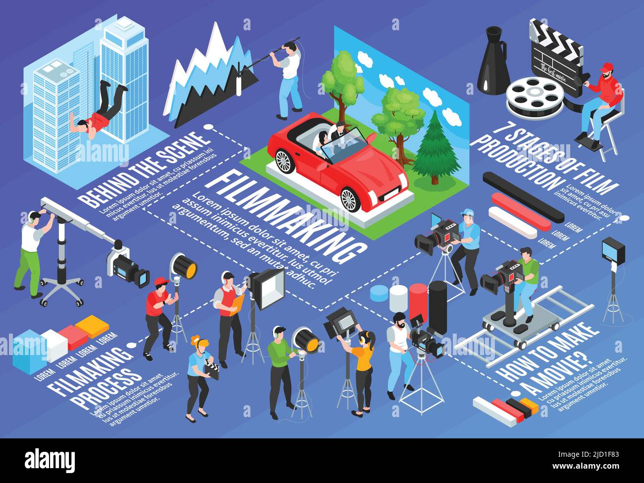 Crew members working Stock Vector Images - Alamy