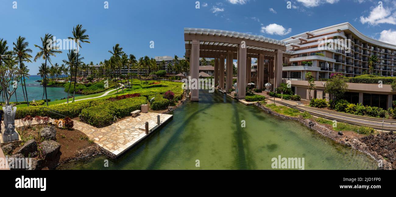 Hilton Hotel and Resort, Waikoloa Village, Big Island, Hawaii, USA