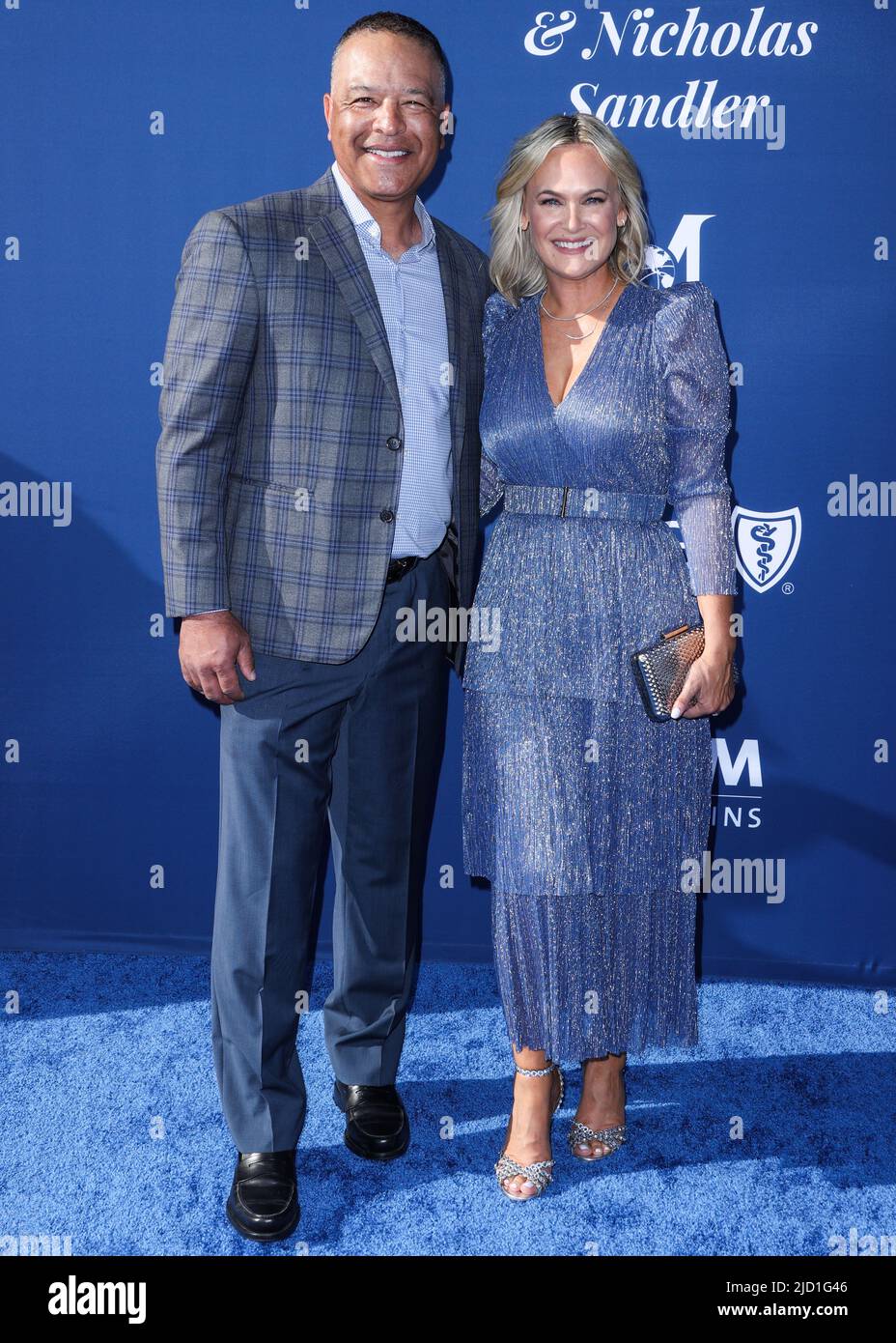 Dave Roberts and his wife Tricia