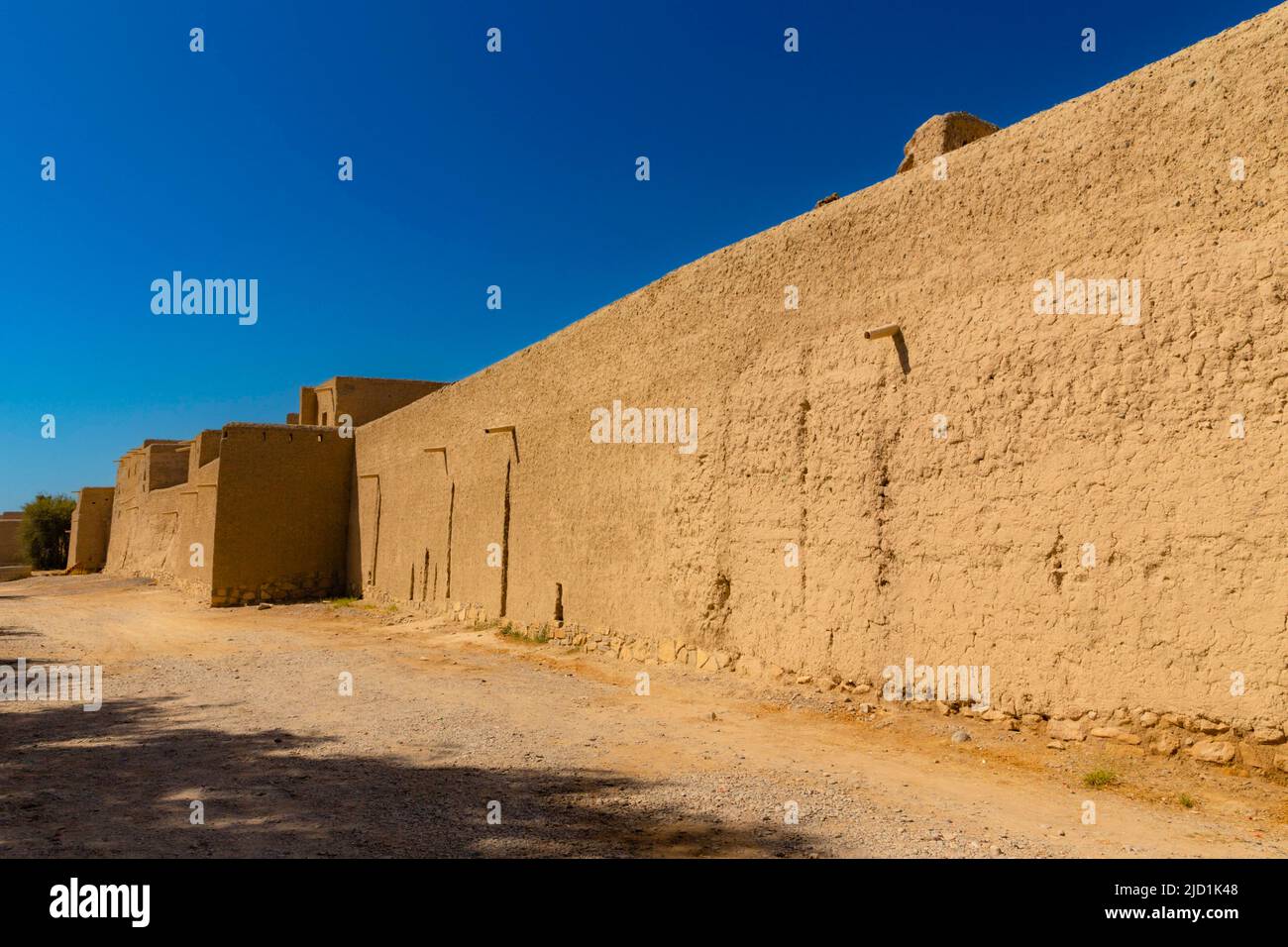Fortifications of Harat Al Bilad Heritage Village, Sutanat of Oman ...