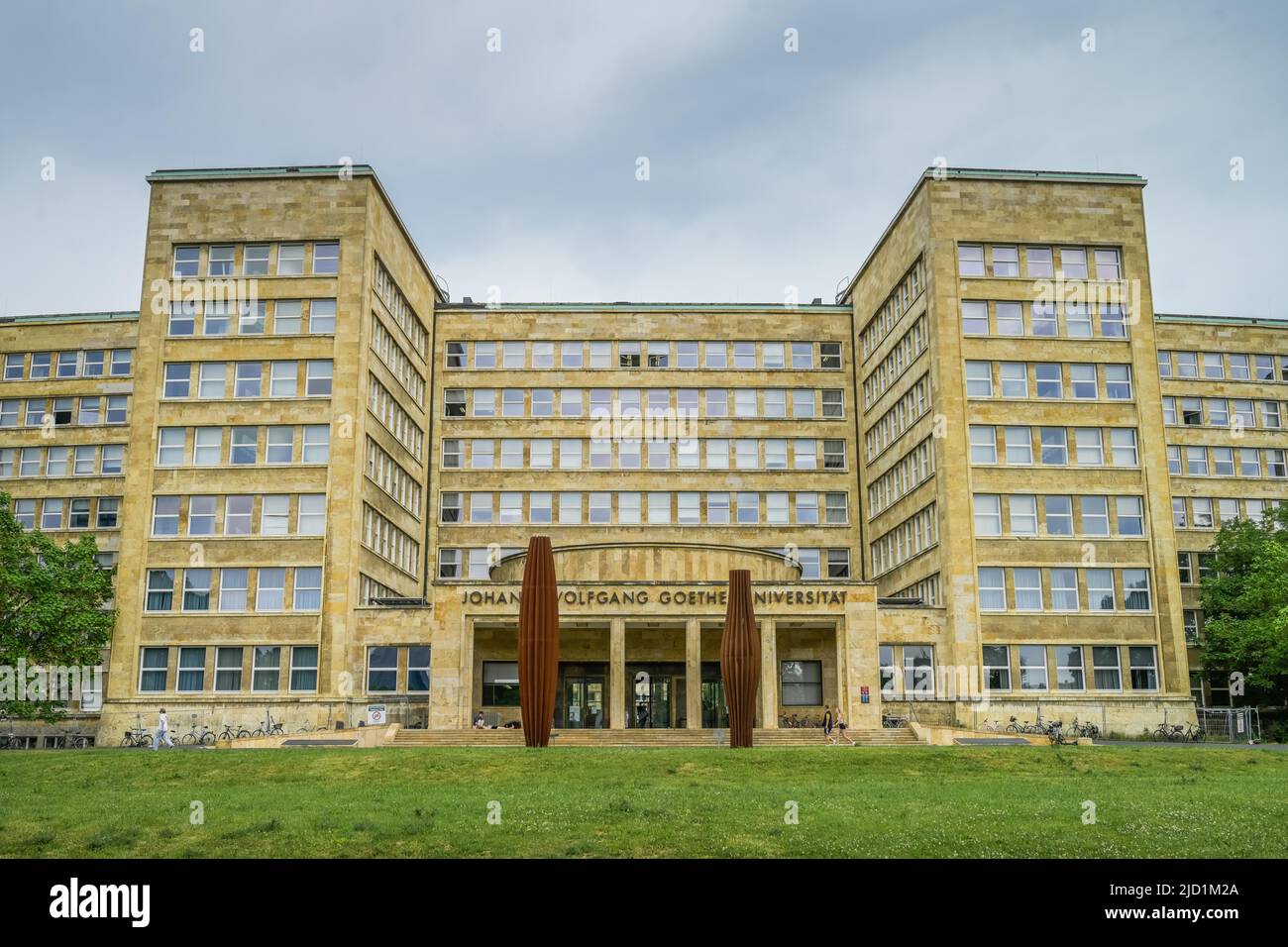 I. G. Farben House, Goethe University, Westend Campus, Frankfurt am Main, Hesse, Germany Stock Photo