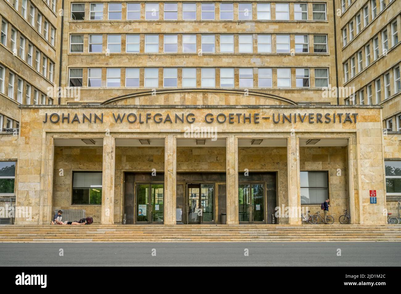 I. G. Farben House, Goethe University, Westend Campus, Frankfurt am Main, Hesse, Germany Stock Photo