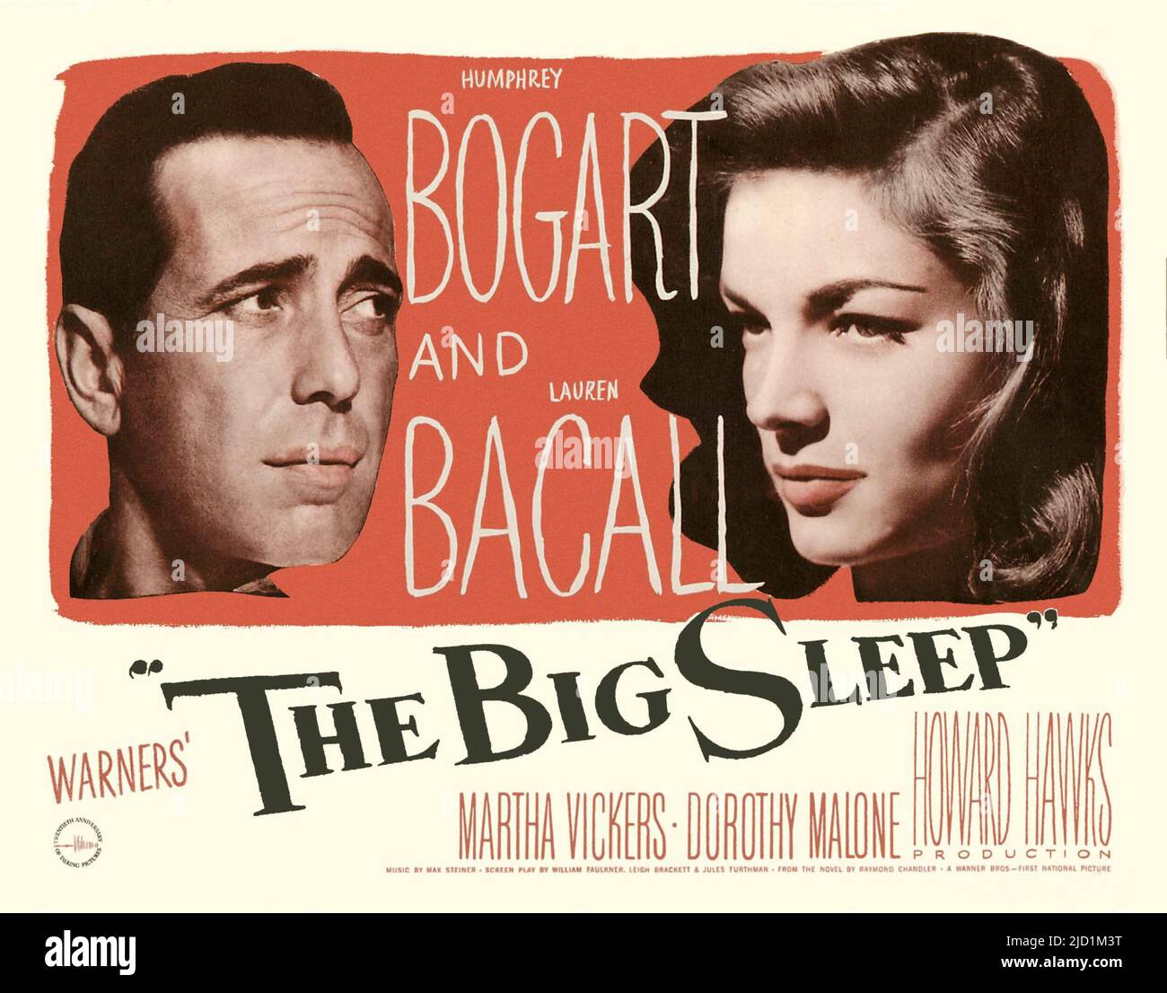 LAUREN BACALL and HUMPHREY BOGART in THE BIG SLEEP (1946), directed by ...