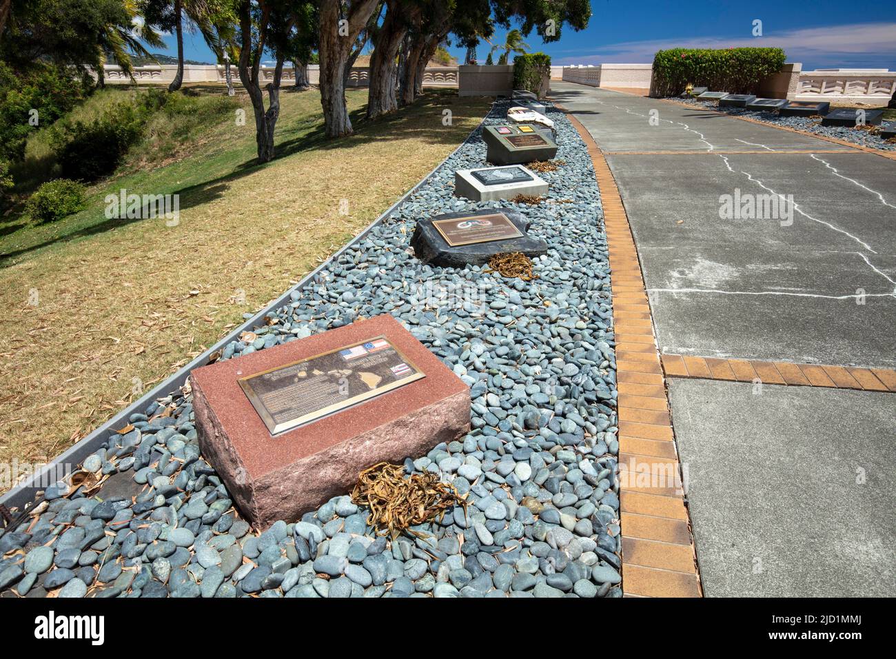 National Memorial Cemetery of the Pacific, military cemetery in Punchbowl Crater, Honolulu, Oahu