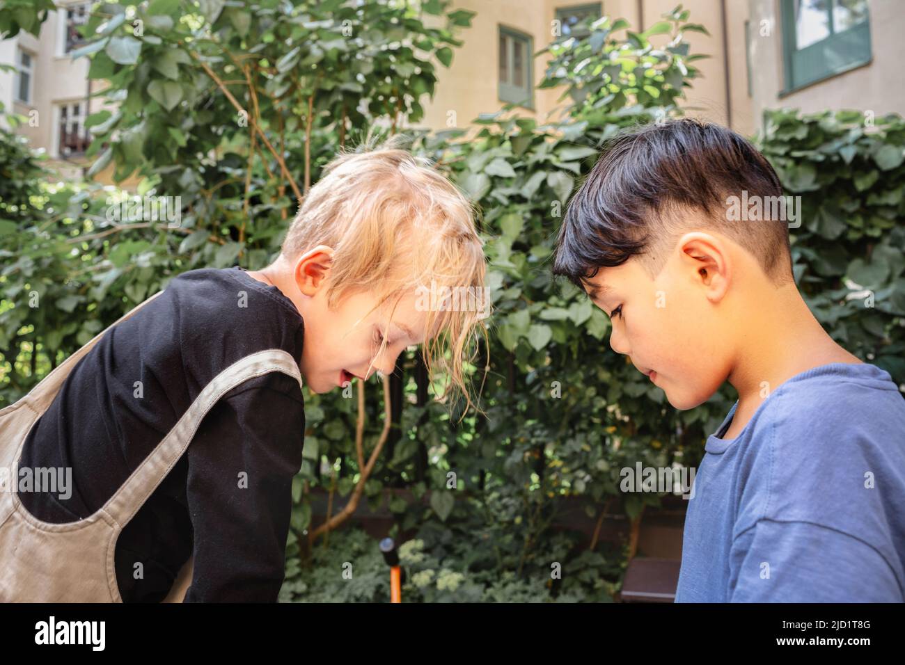 Child playing in outdoor park hi-res stock photography and images - Alamy